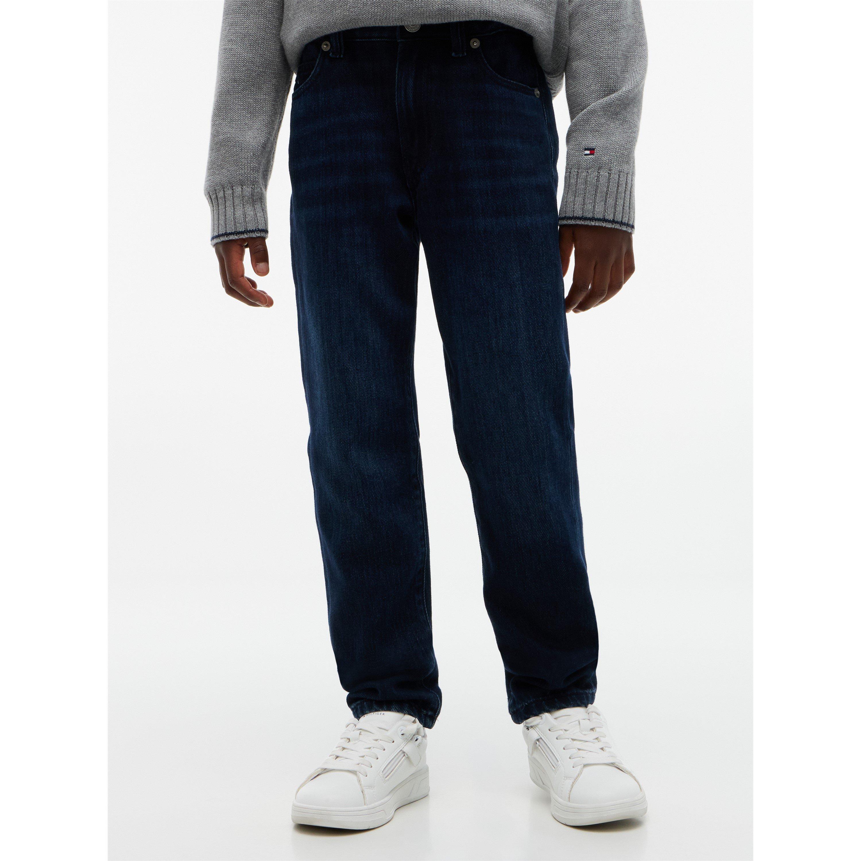 Blueblack 1BM - Tommy Hilfiger - Tommy Straight Jeans Jn64 - 4