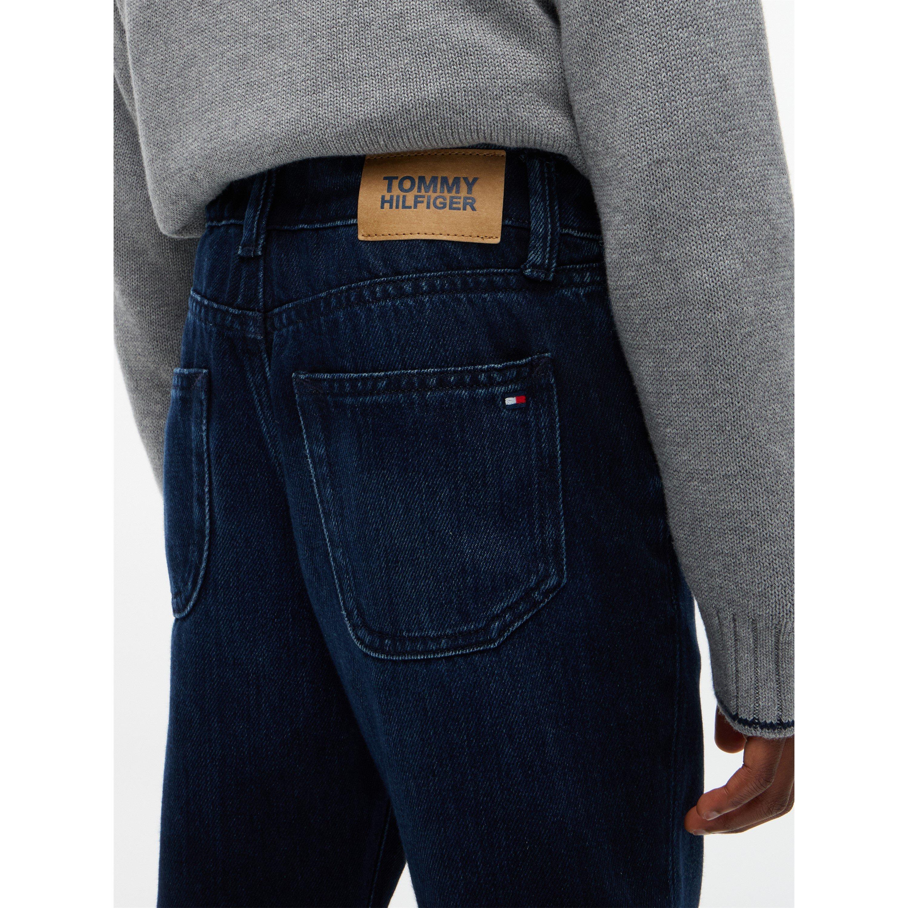 Blueblack 1BM - Tommy Hilfiger - Tommy Straight Jeans Jn64 - 5