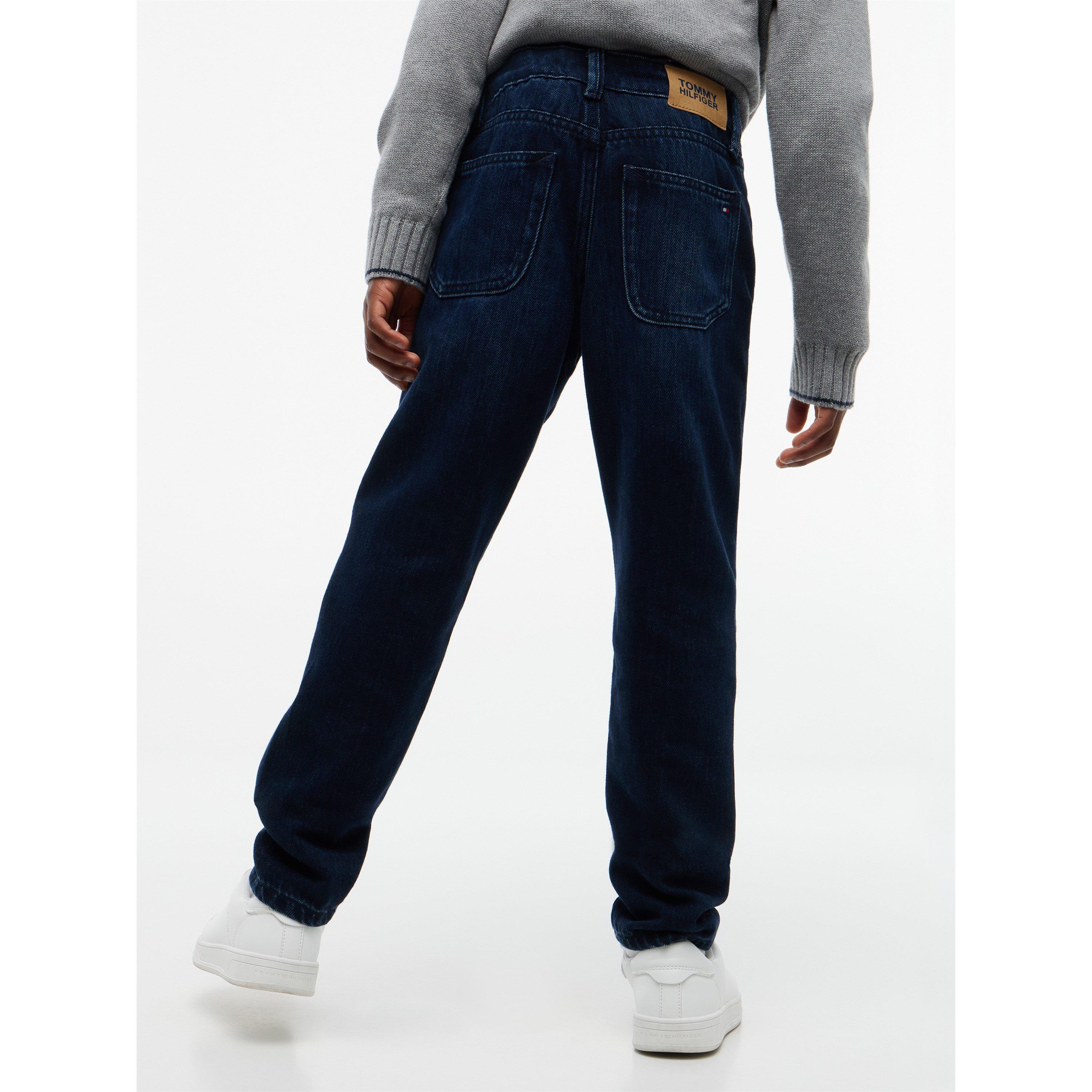 Blueblack 1BM - Tommy Hilfiger - Tommy Straight Jeans Jn64 - 6
