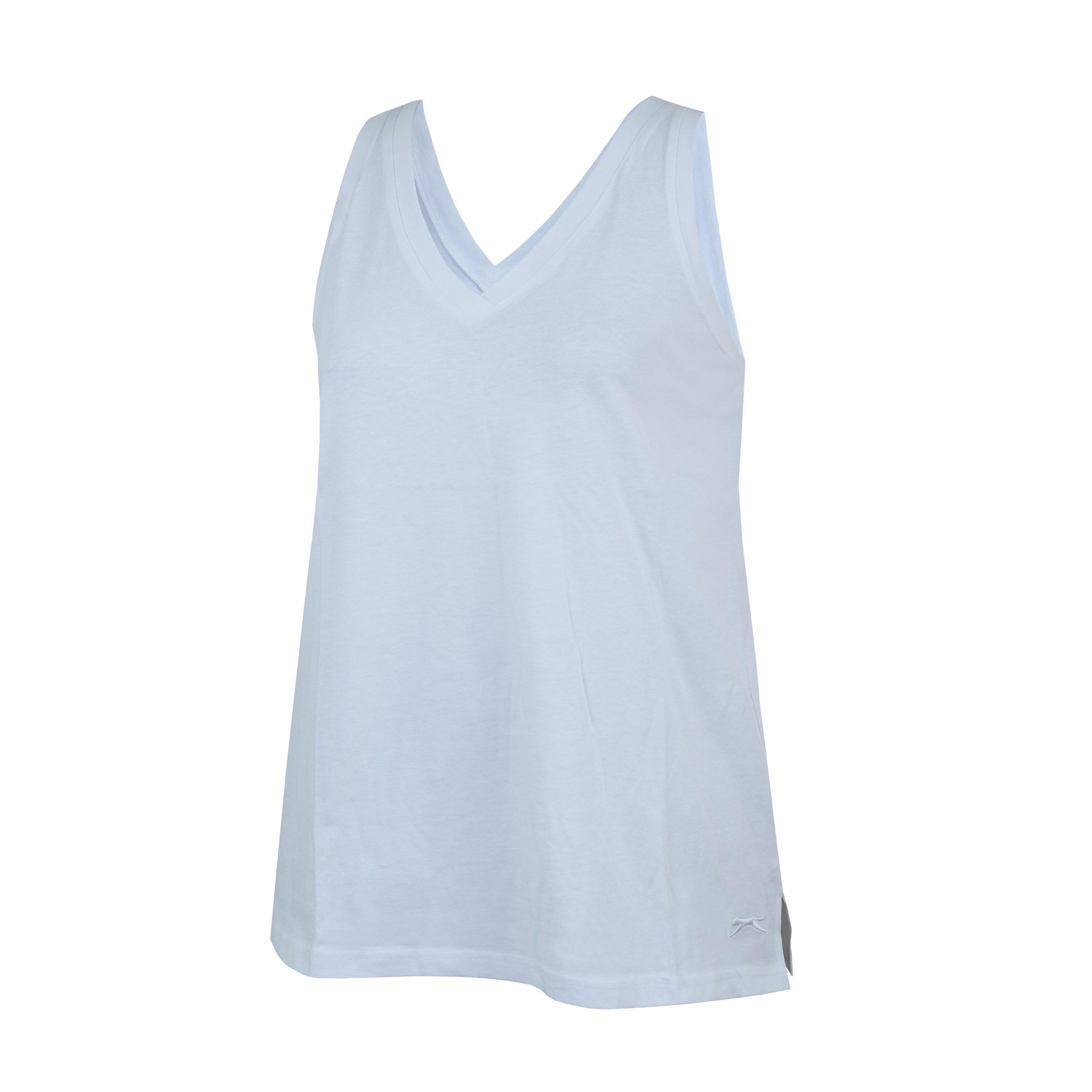 White - Slazenger - V Neck Vest Ld00 - 2