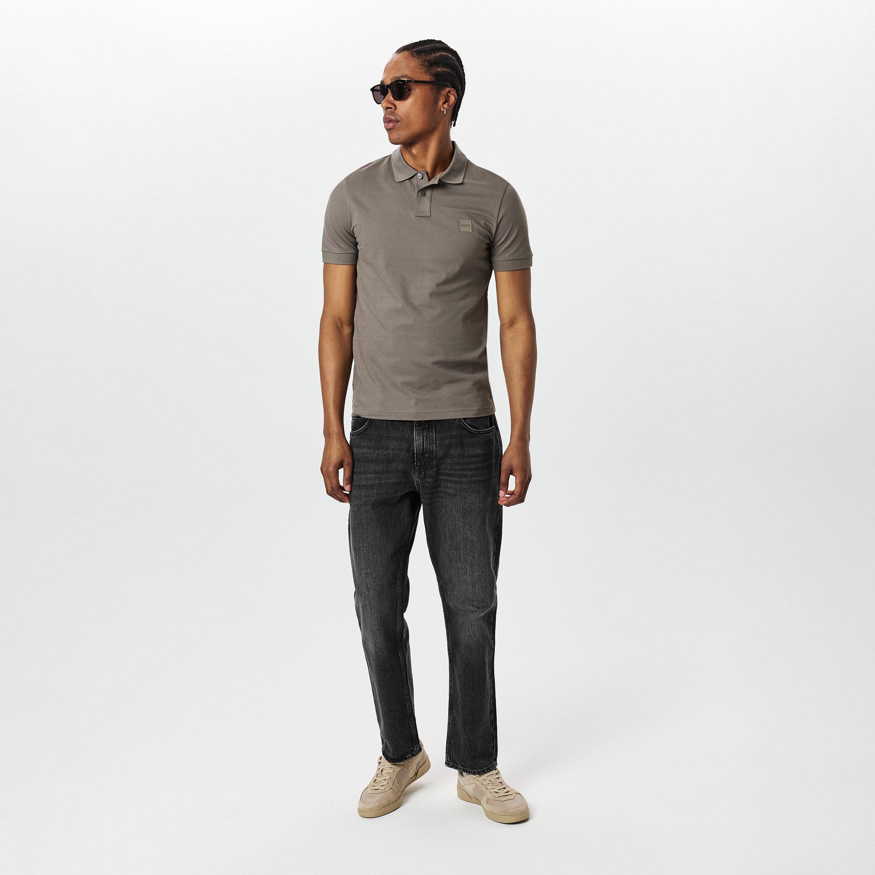 Dark Grey - Hugo - Anderson Regular Fit Jeans - 6