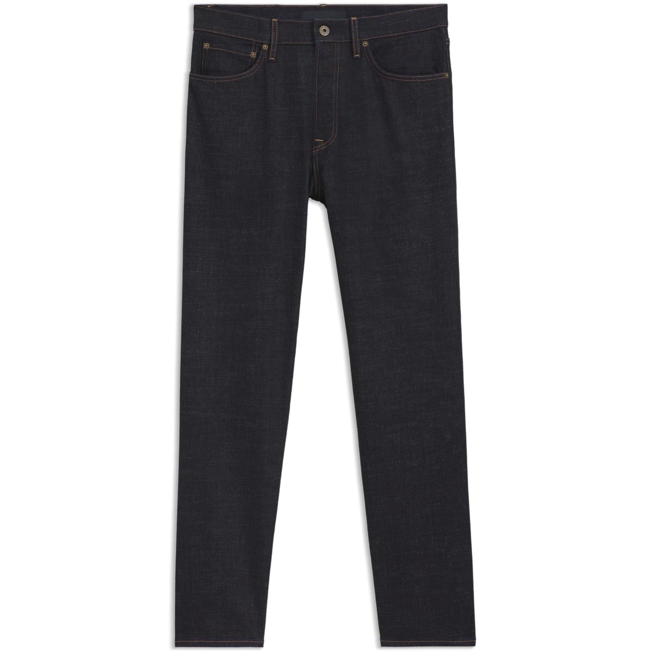 Dark Blue 406 - Boss - Men's Double Breasted Regular Fit Jeans - 1