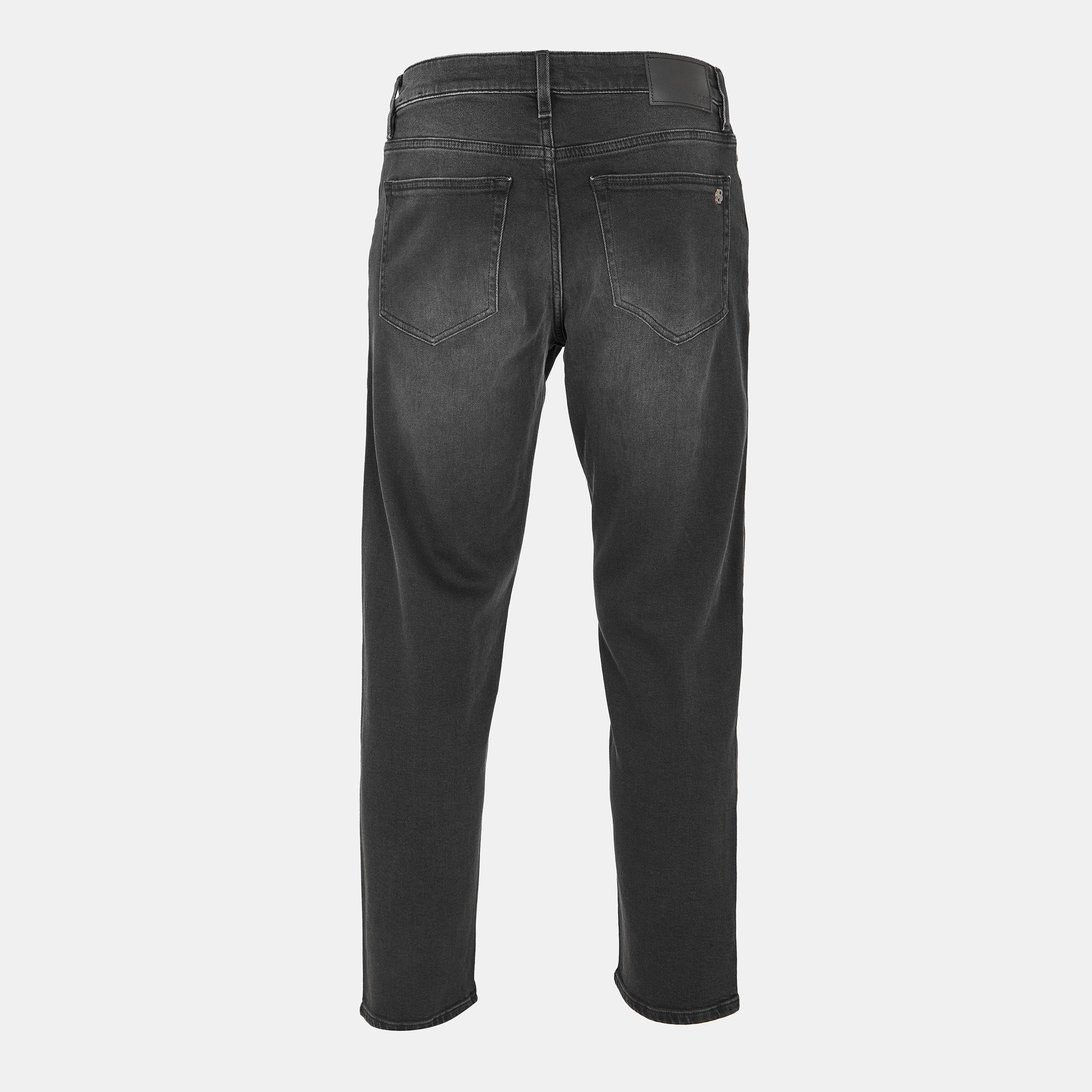 Washed Black008 - Boss - Men's Ogden Straight Leg Jeans - 2