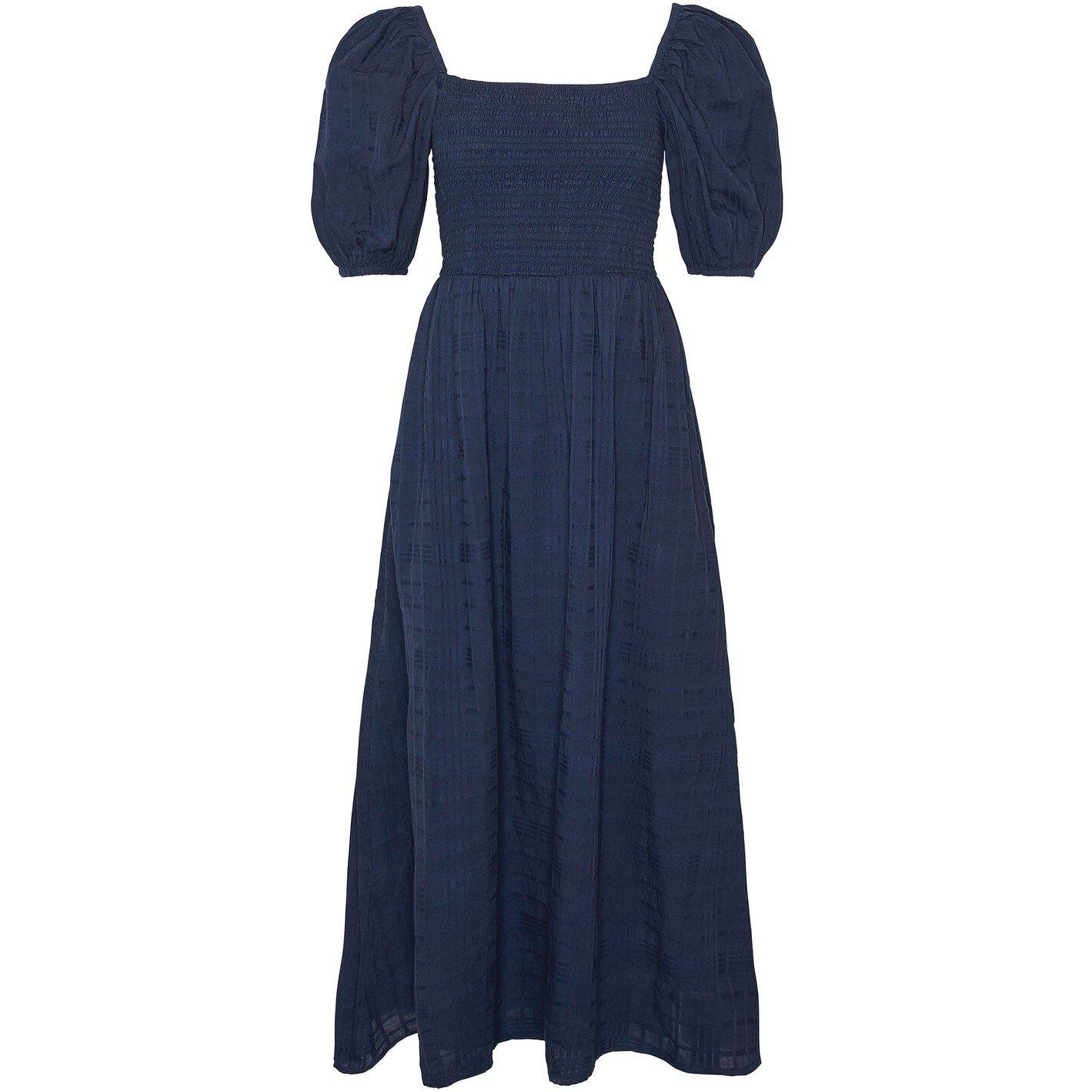 Navy - Barbour - Macy Midi Dress - 6