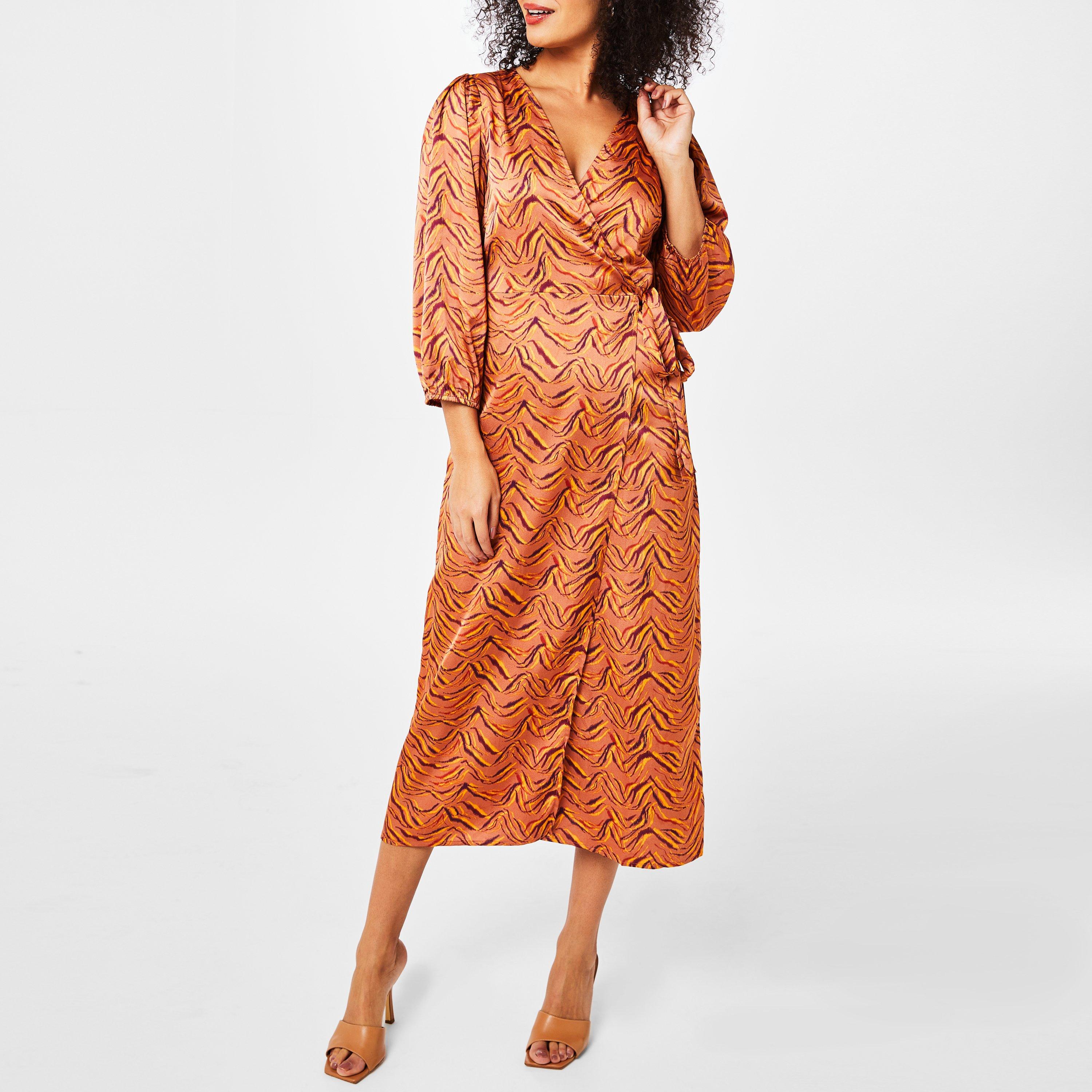 Aprikosenorange - Vila - Kathy Dress - 2