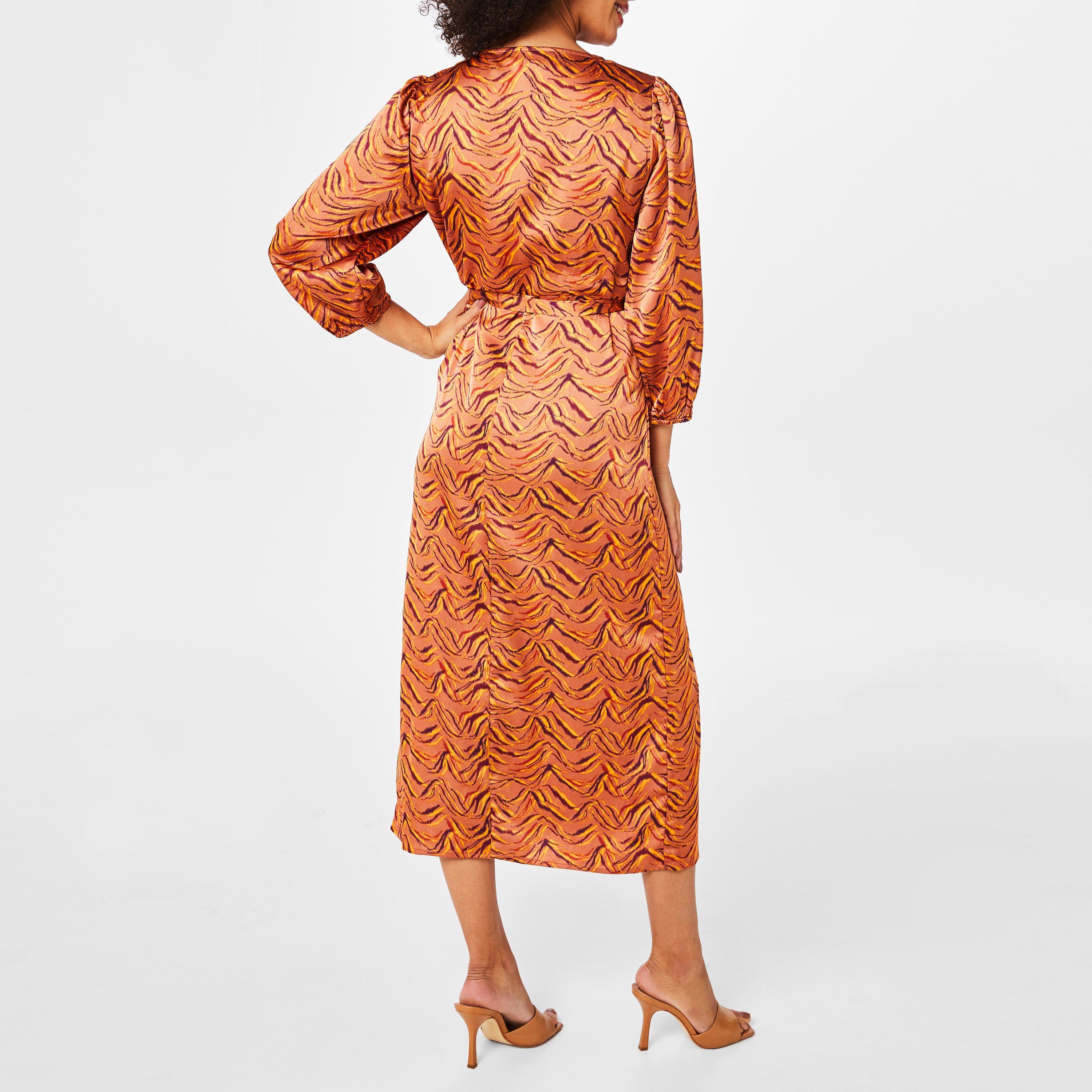 Aprikosenorange - Vila - Kathy Dress - 3