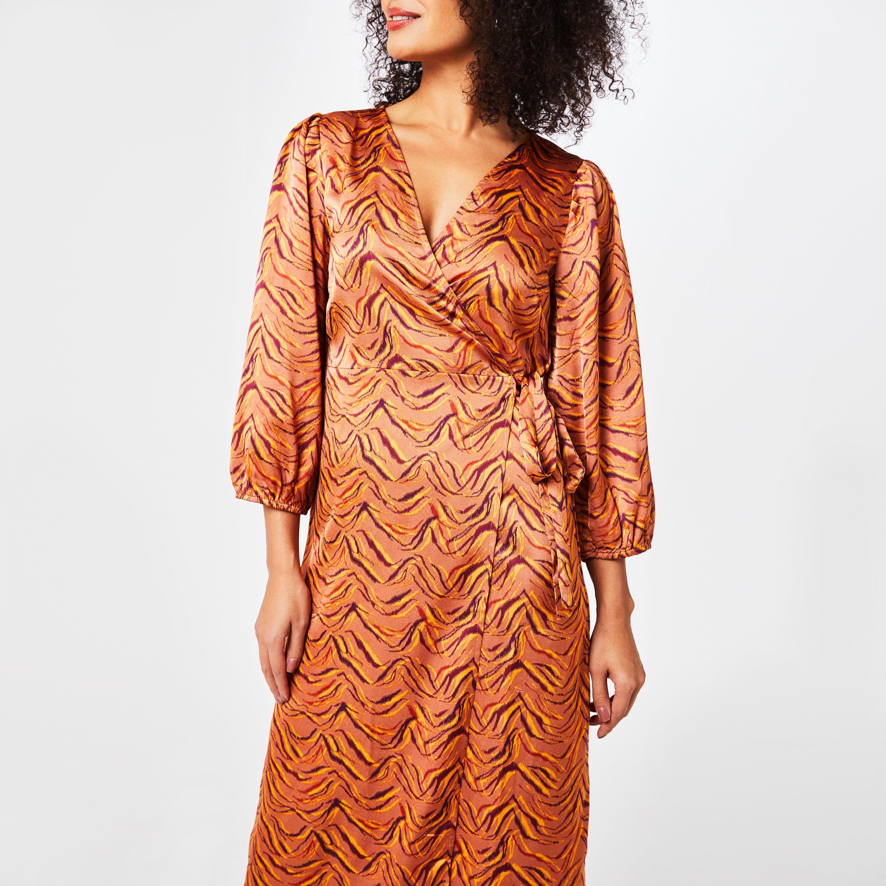 Aprikosenorange - Vila - Kathy Dress - 4