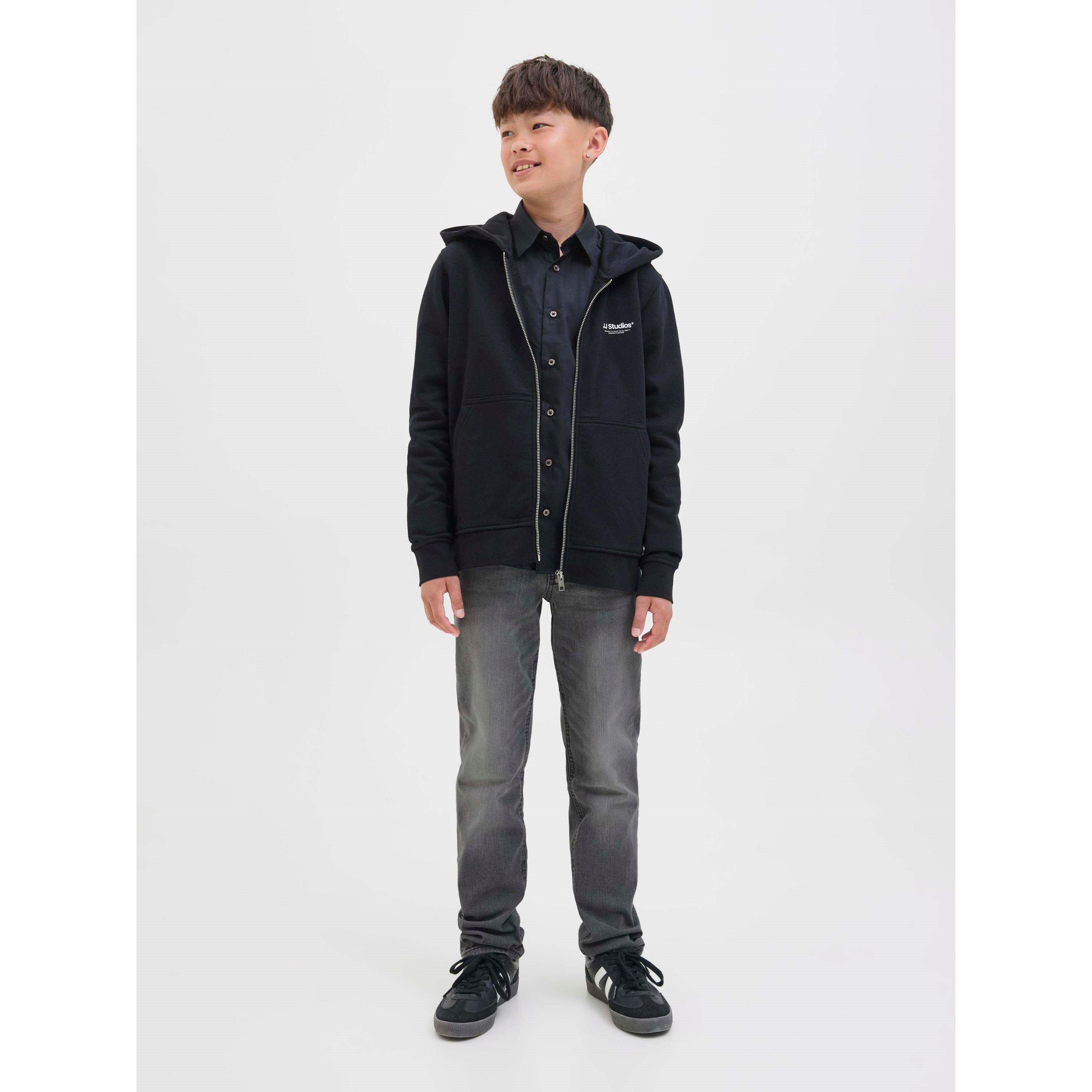 Denim negro - Jack and Jones - Glenn Slim Jeans Junior Boys - 8