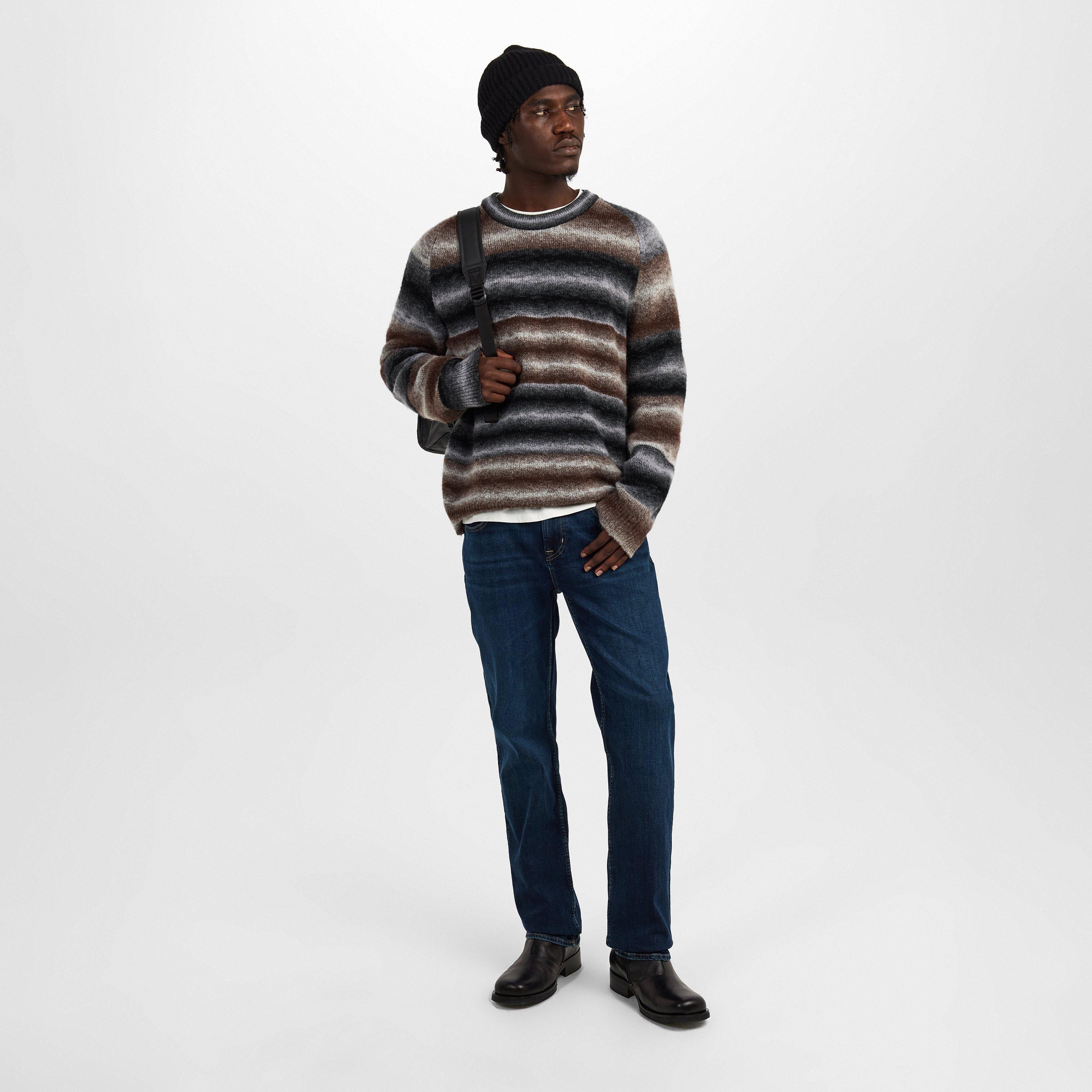 Dark Blue - 7 For All Mankind - Men's Straight Leg Jeans - 6