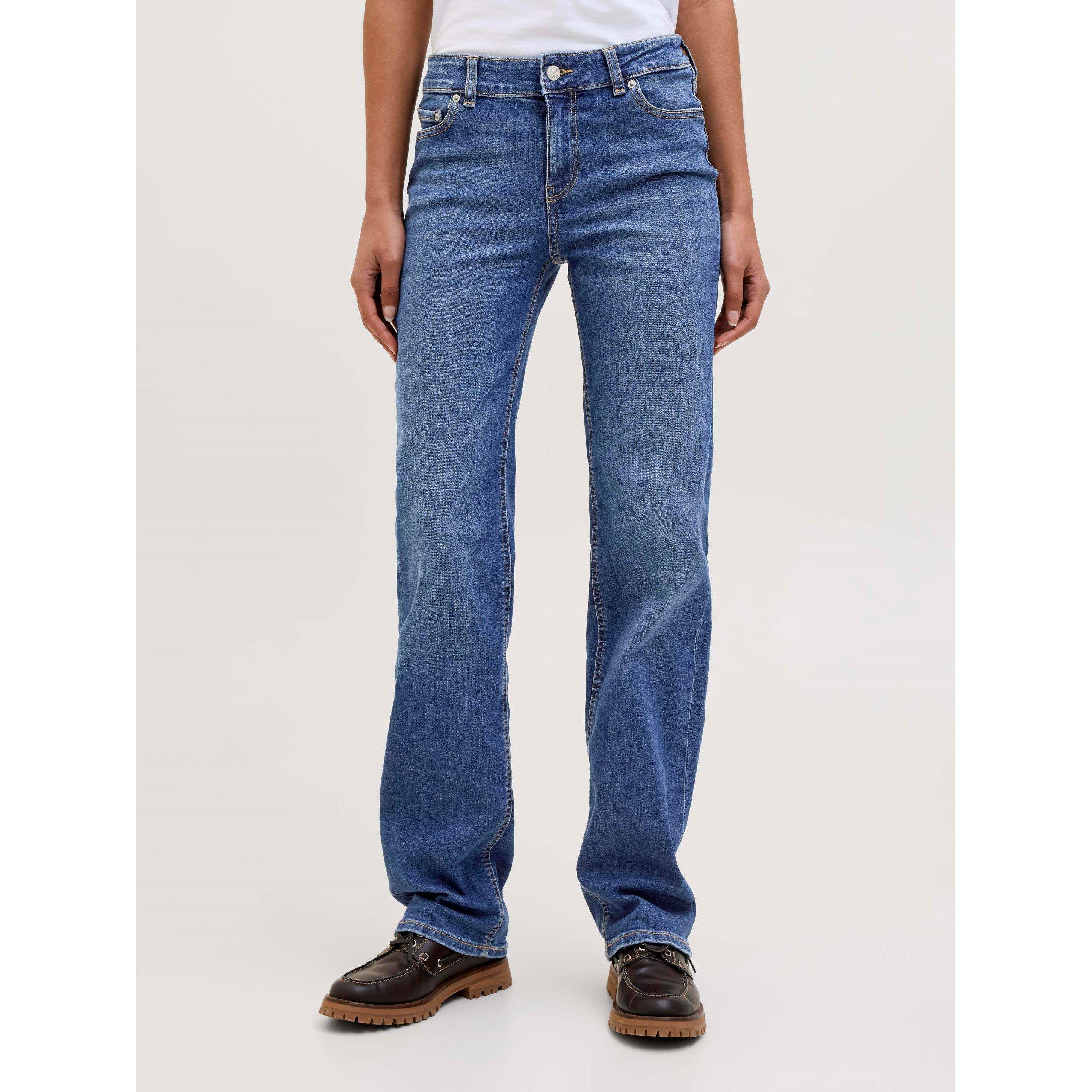 Mid Blue Denim - JJXX - Nice Straight Leg Jeans Ladies - 3