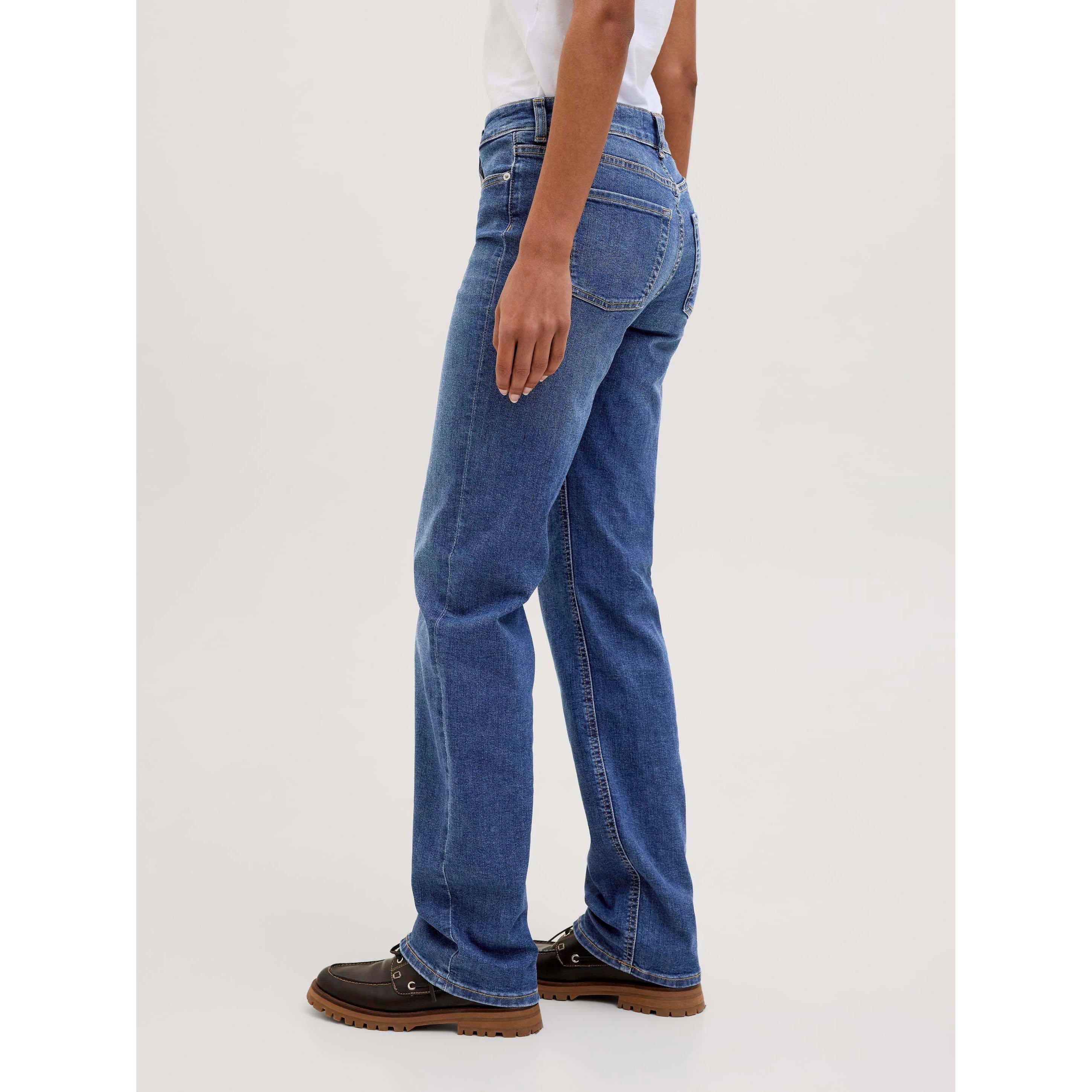 Mid Blue Denim - JJXX - Nice Straight Leg Jeans Ladies - 7