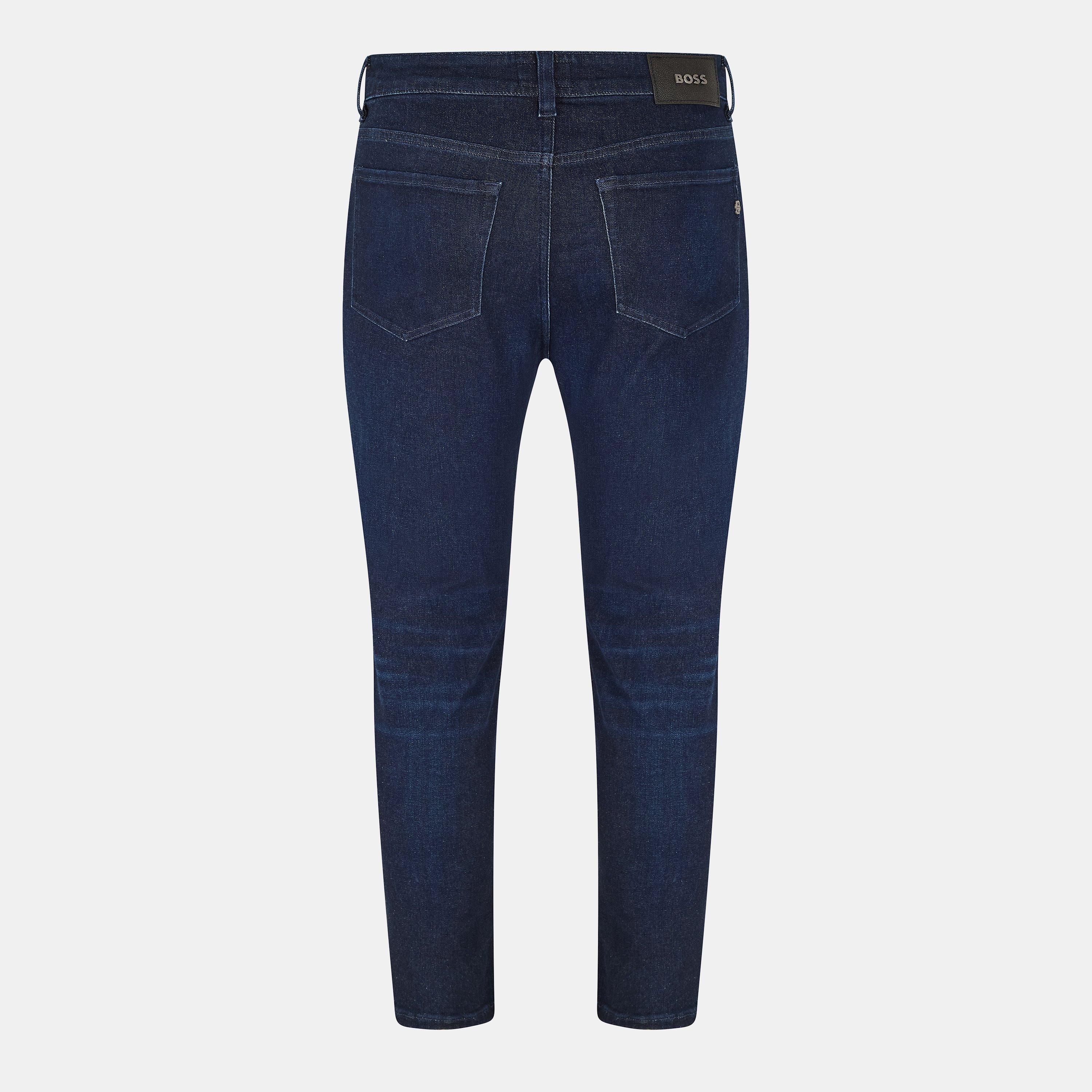 Dark Blue 415 - Boss - Men's Ogden Straight Leg Jeans - 2