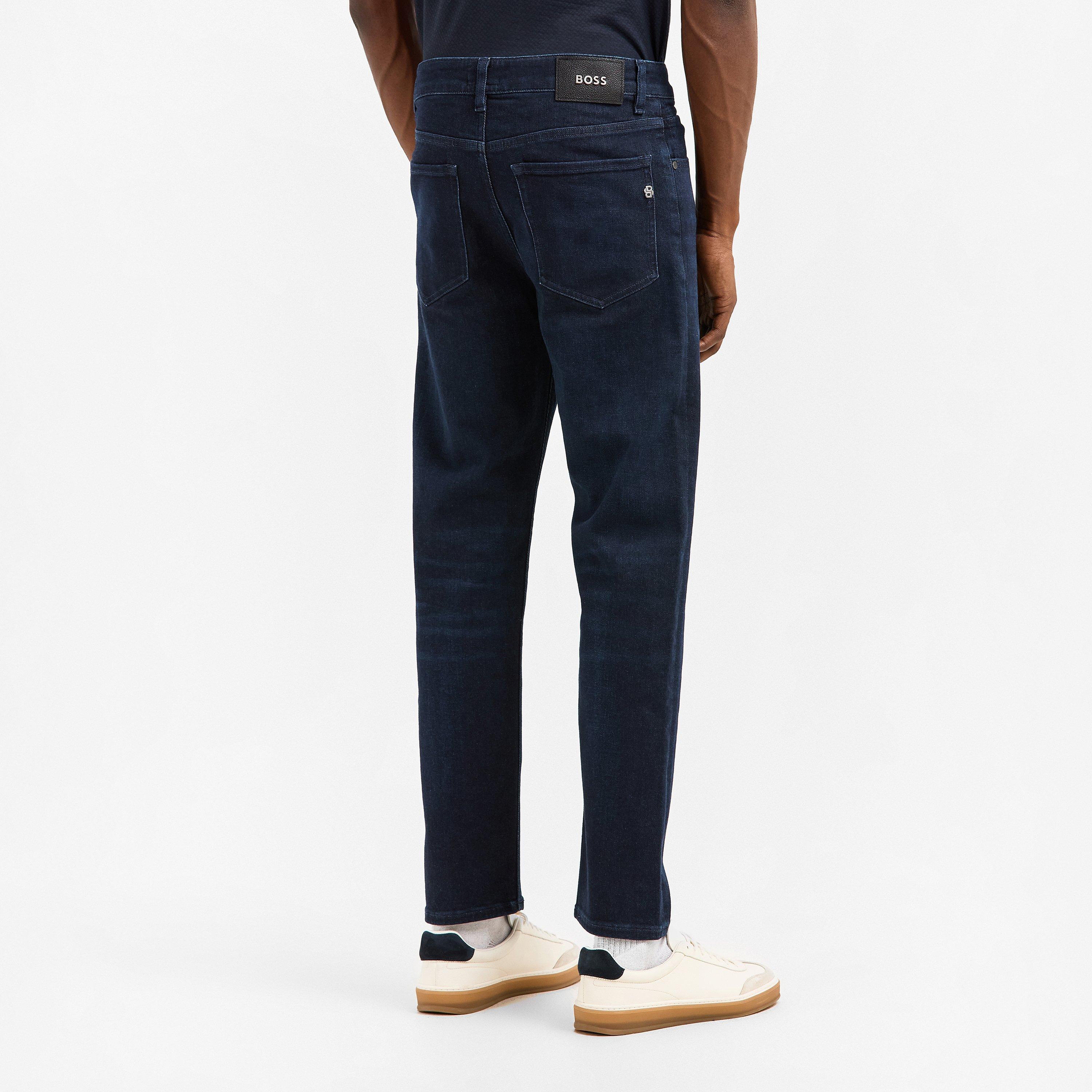 Dark Blue 415 - Boss - Men's Ogden Straight Leg Jeans - 4