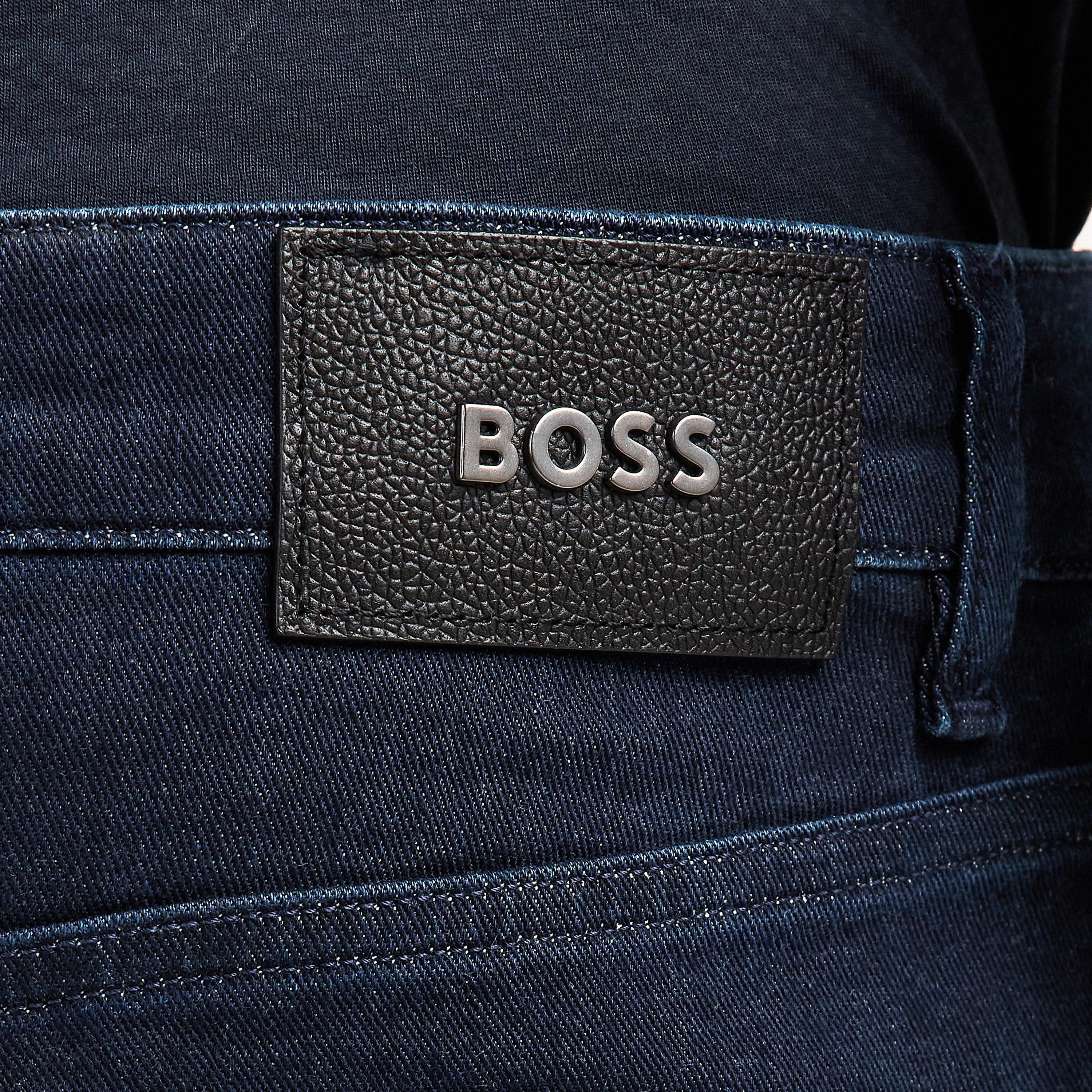 Dark Blue 415 - Boss - Men's Ogden Straight Leg Jeans - 5
