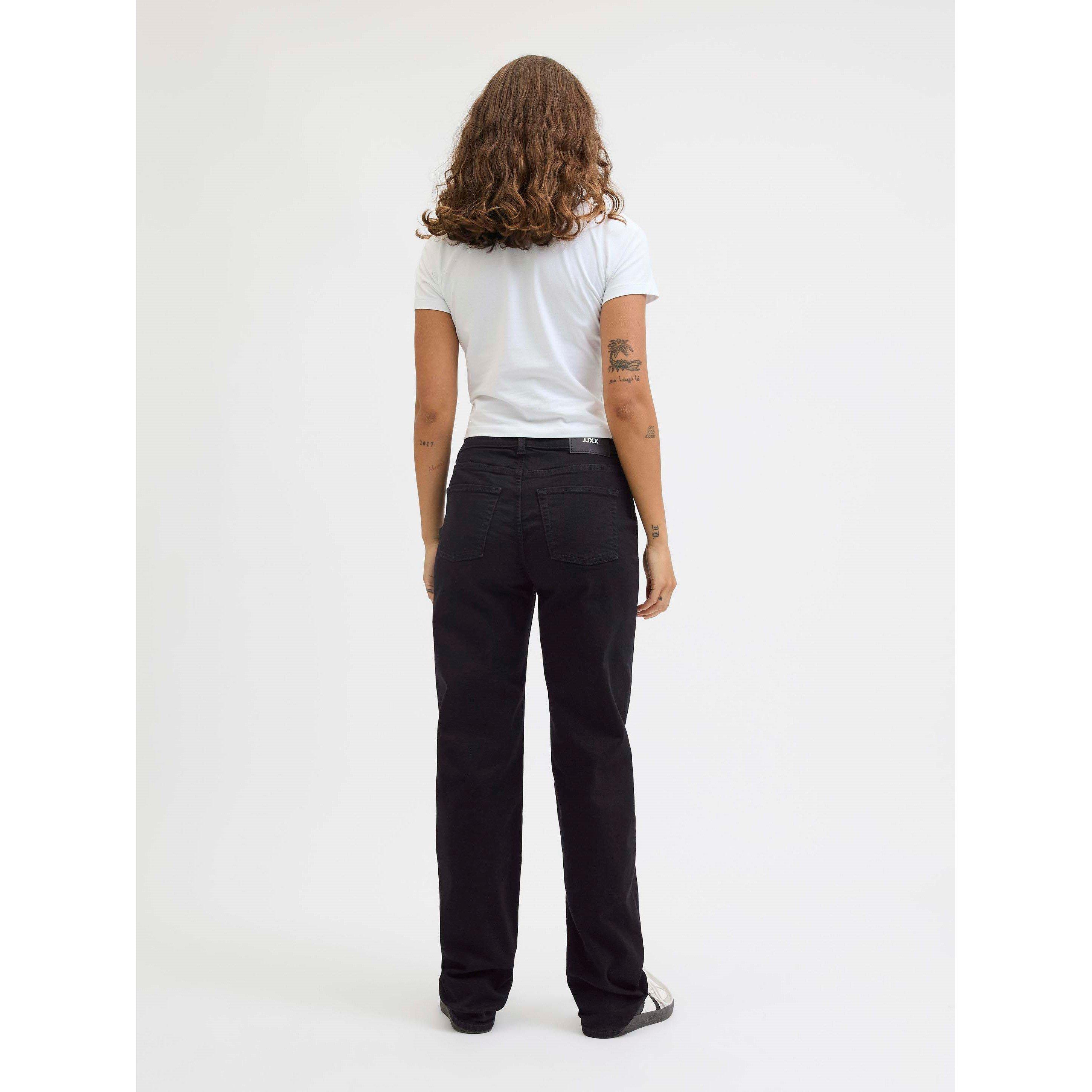 Black Denim - JJXX - Nice Straight Leg Jeans Ladies - 4