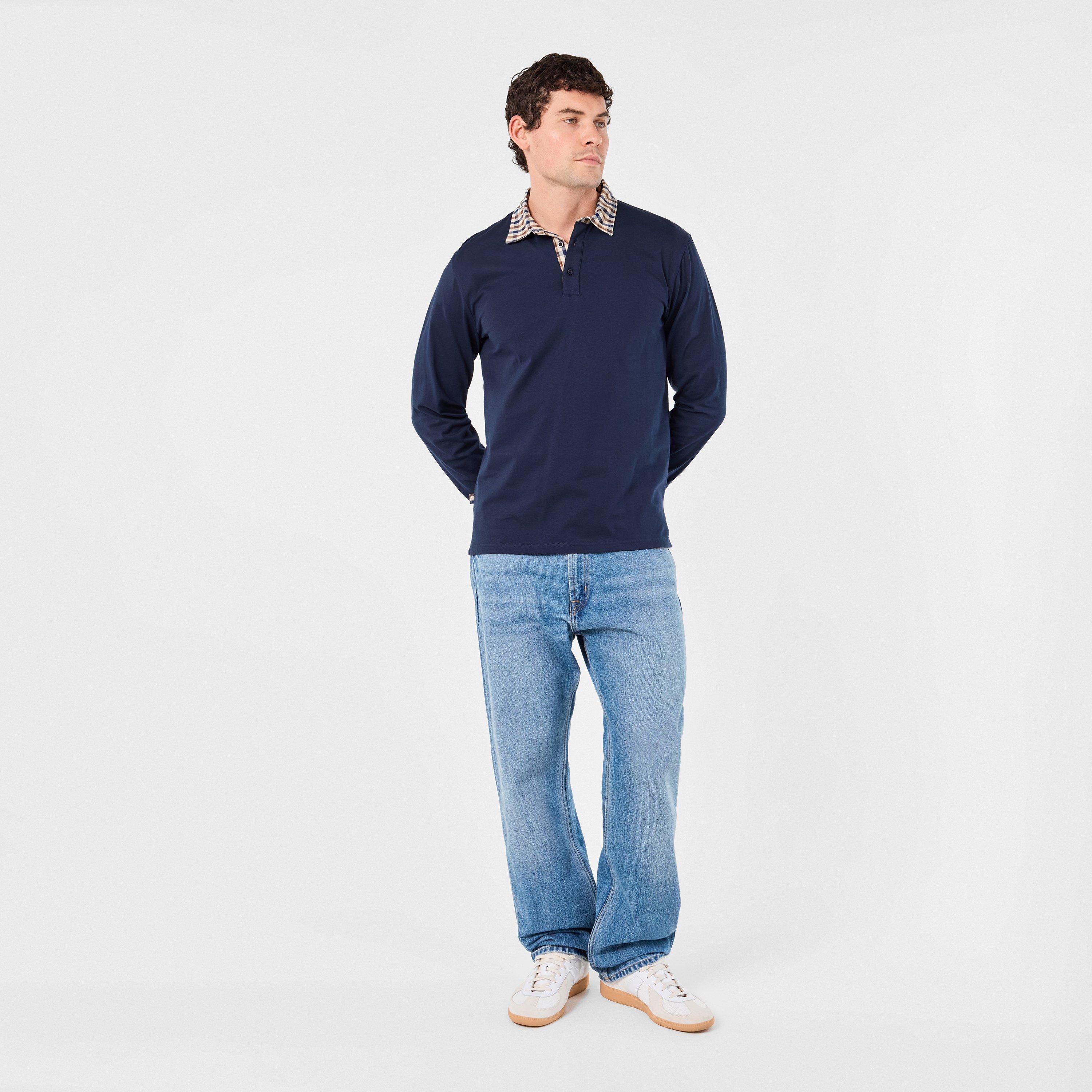 Light Blue - 7 For All Mankind - Men's Modern Straight Leg Jeans - 6