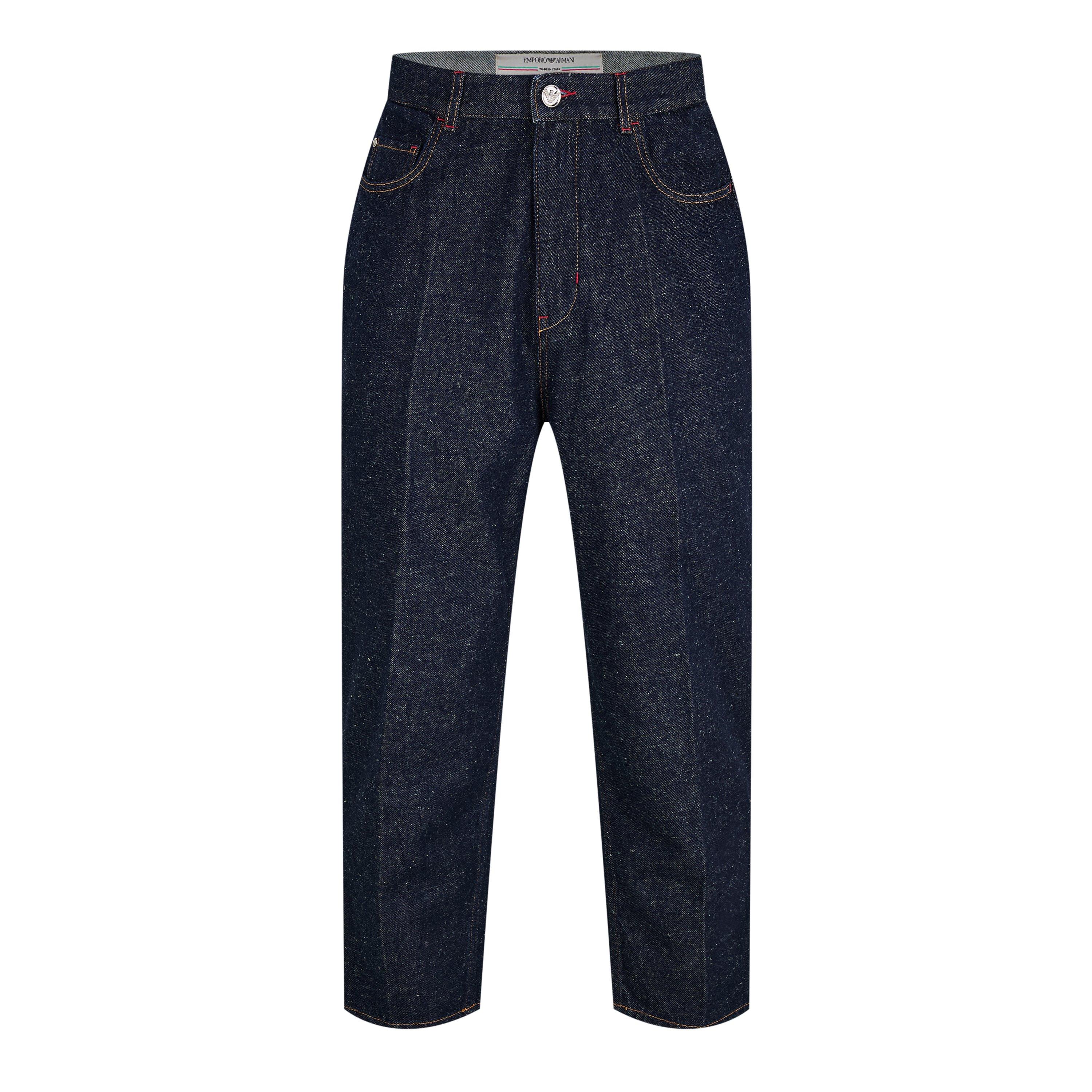 Denim Blu - Emporio Armani - Tasche Trousers - 1