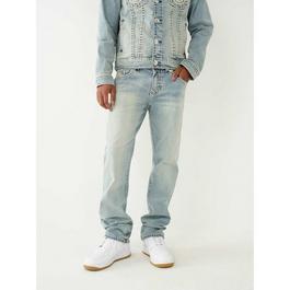 True Religion Super T Rope Stitch Straight Jeans Mens