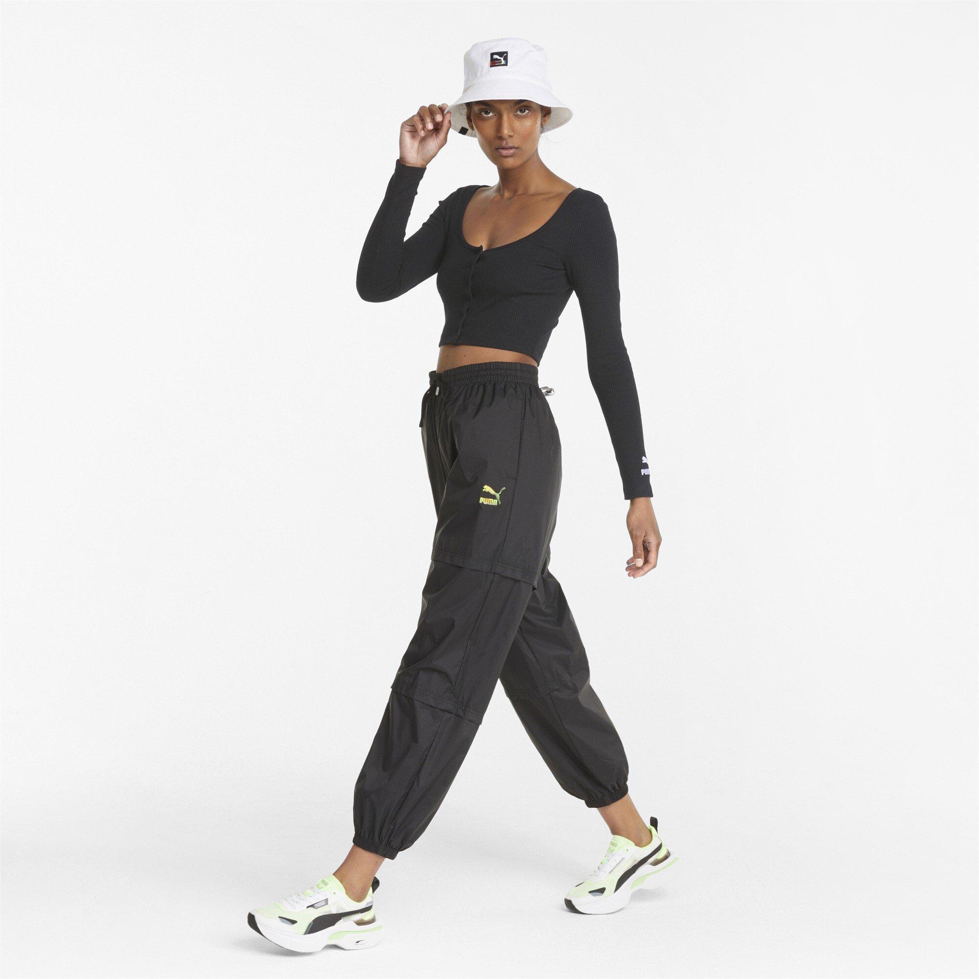 Puma Zwart - Puma - Classic Long Sleeve T Shirt Womens - 3