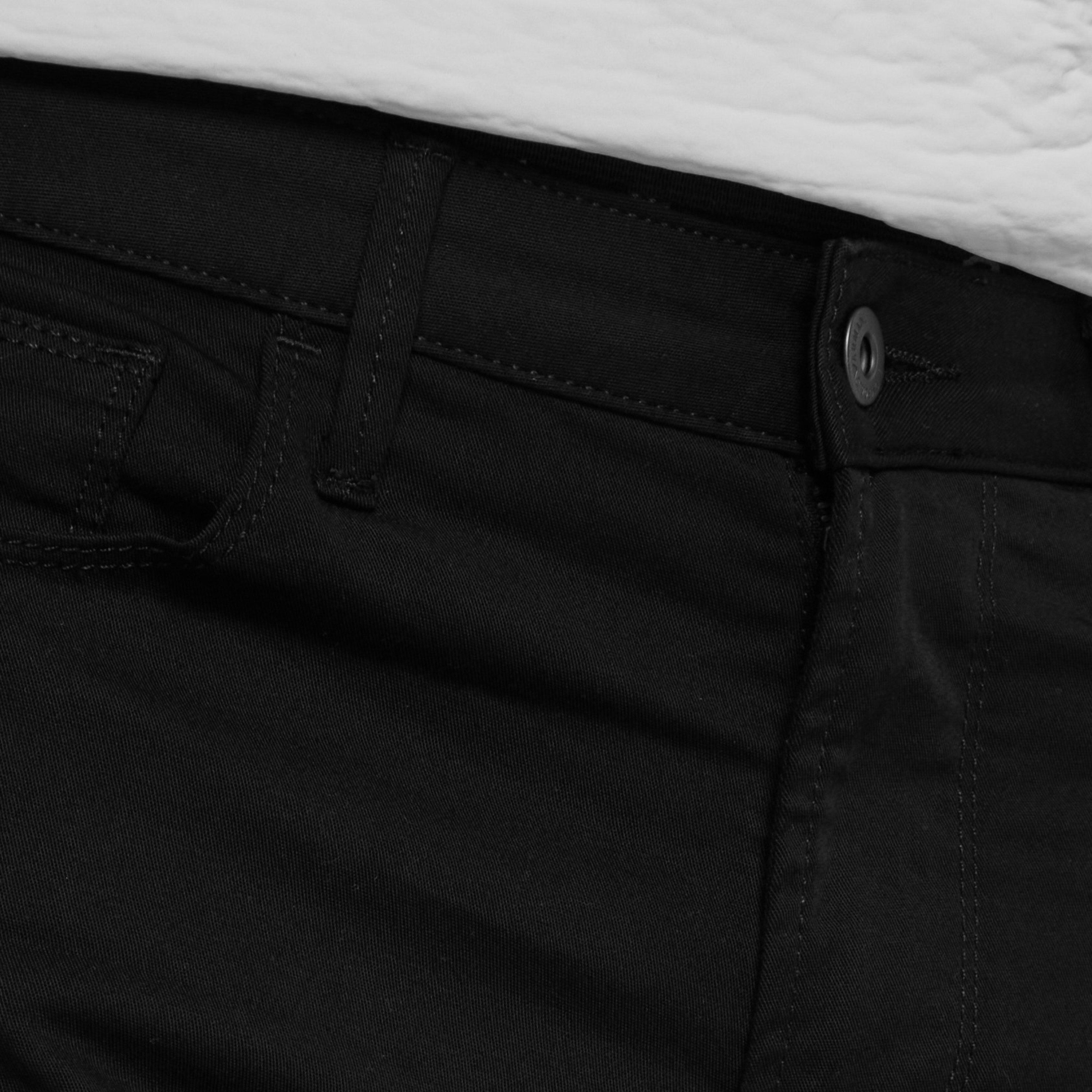 Black 0999 - Emporio Armani - Men's Slim-Fit J06 Gabardine Jeans - 5