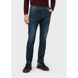 Emporio Armani J06 Slim Gabardine Jeans