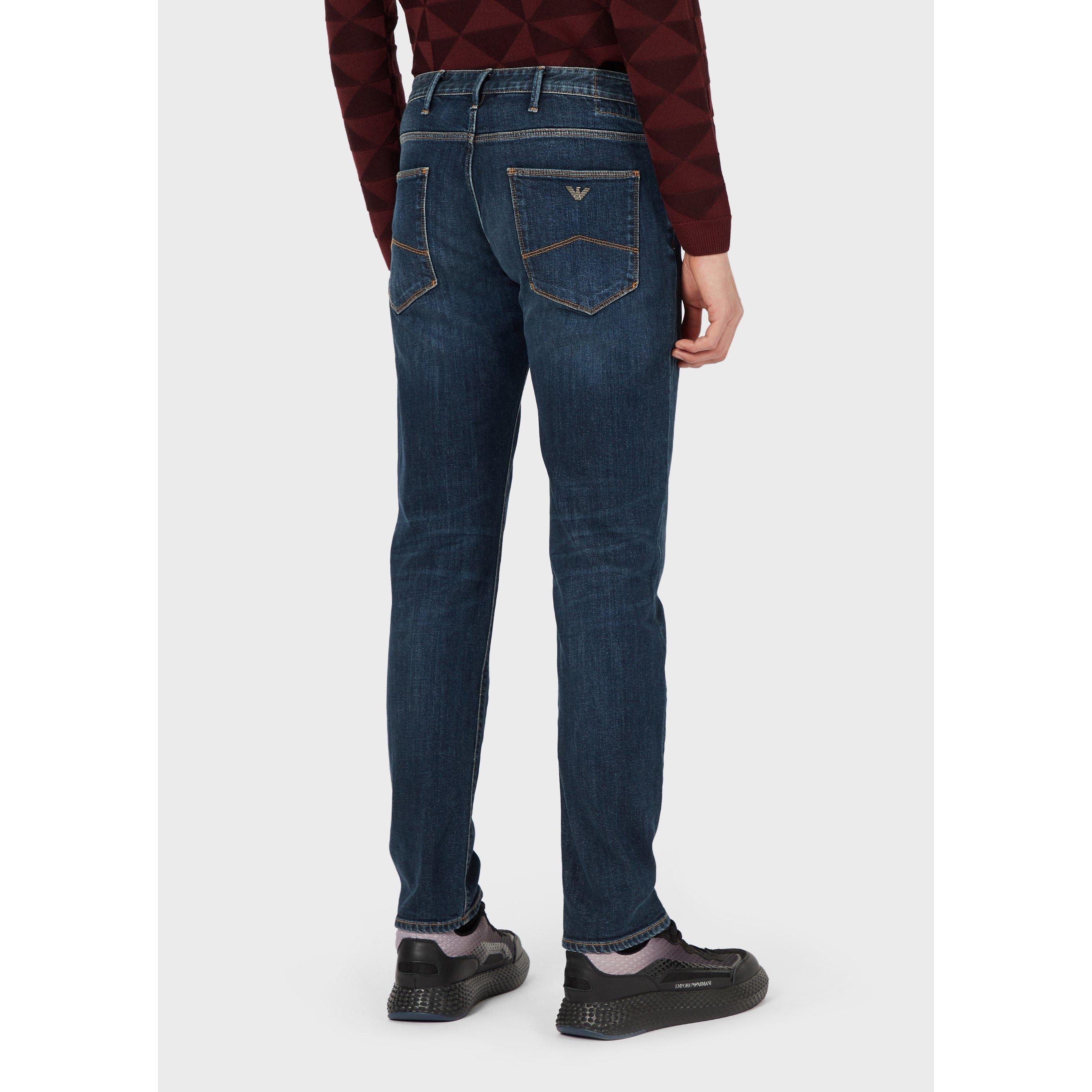 Emporio armani j06 slim fit jeans hotsell
