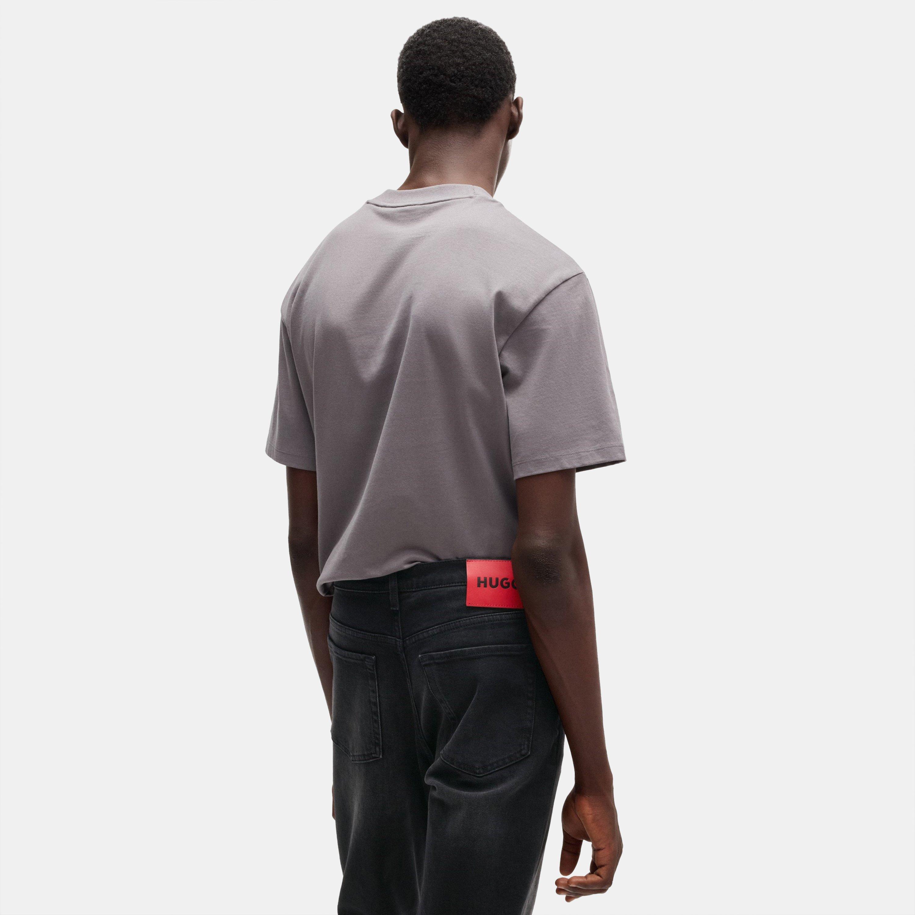 Black - Hugo - Men's Straight Leg Jeans - 4