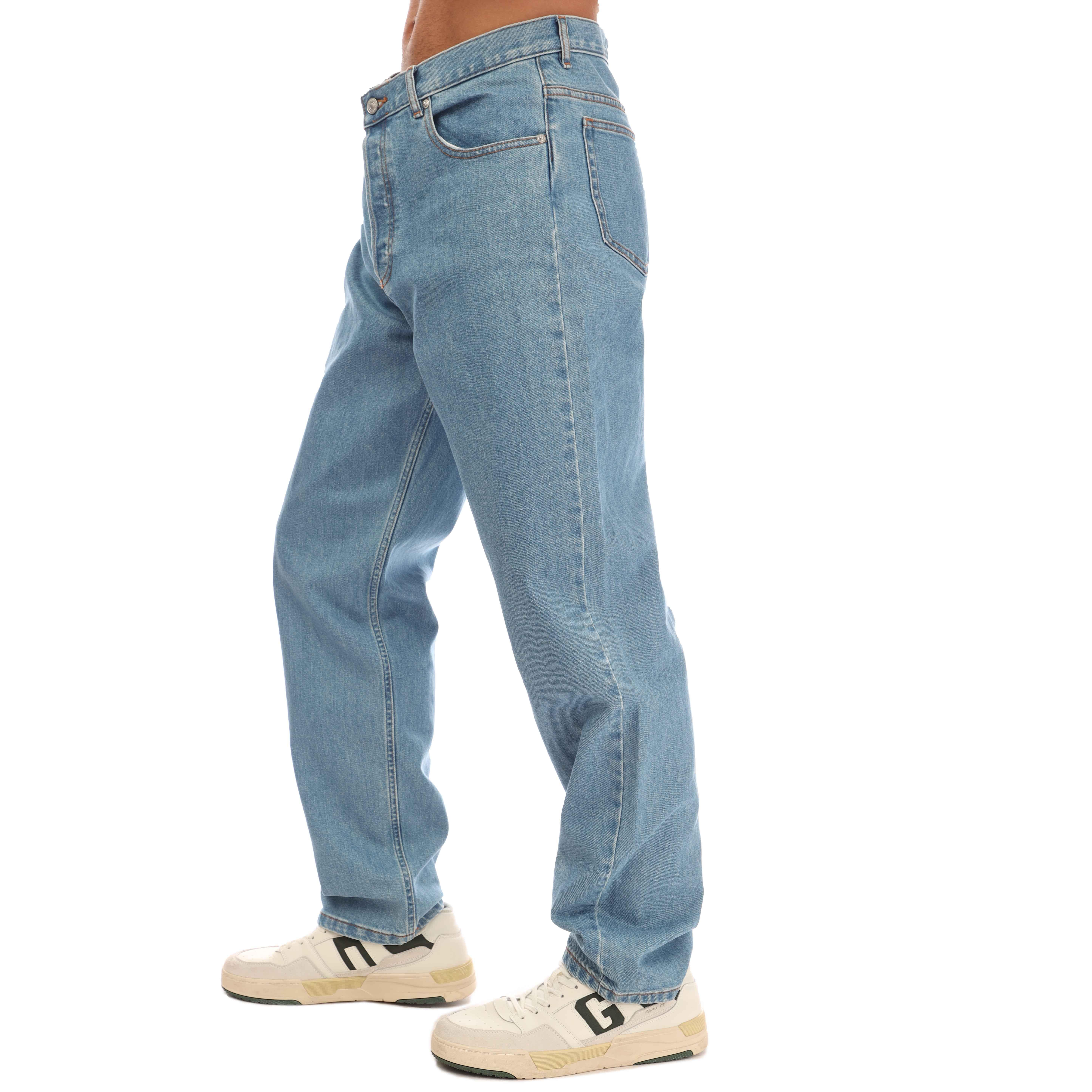 Denim sciacquato - Lacoste - Men's Straight Leg Jeans - 5