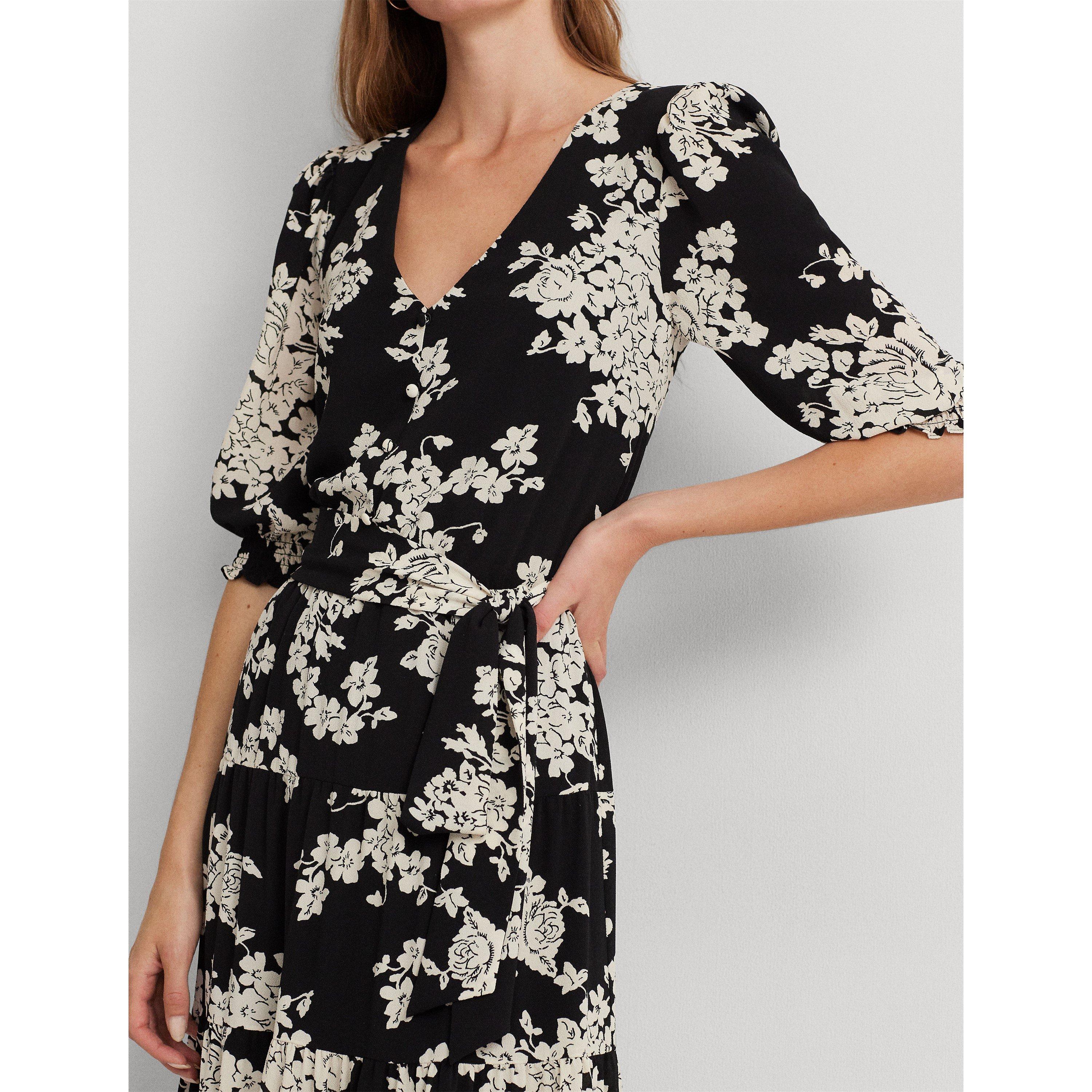 Black/Cream - Lauren by Ralph Lauren - Jehonathon Dress - 4