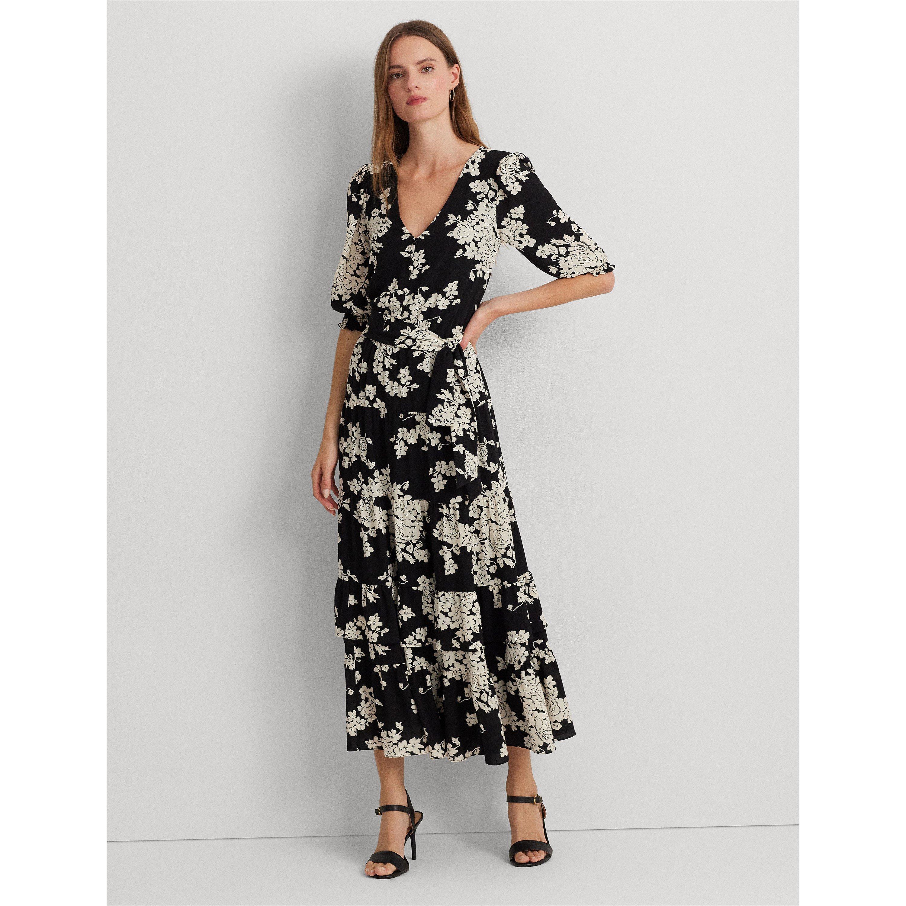 Black/Cream - Lauren by Ralph Lauren - Jehonathon Dress - 5