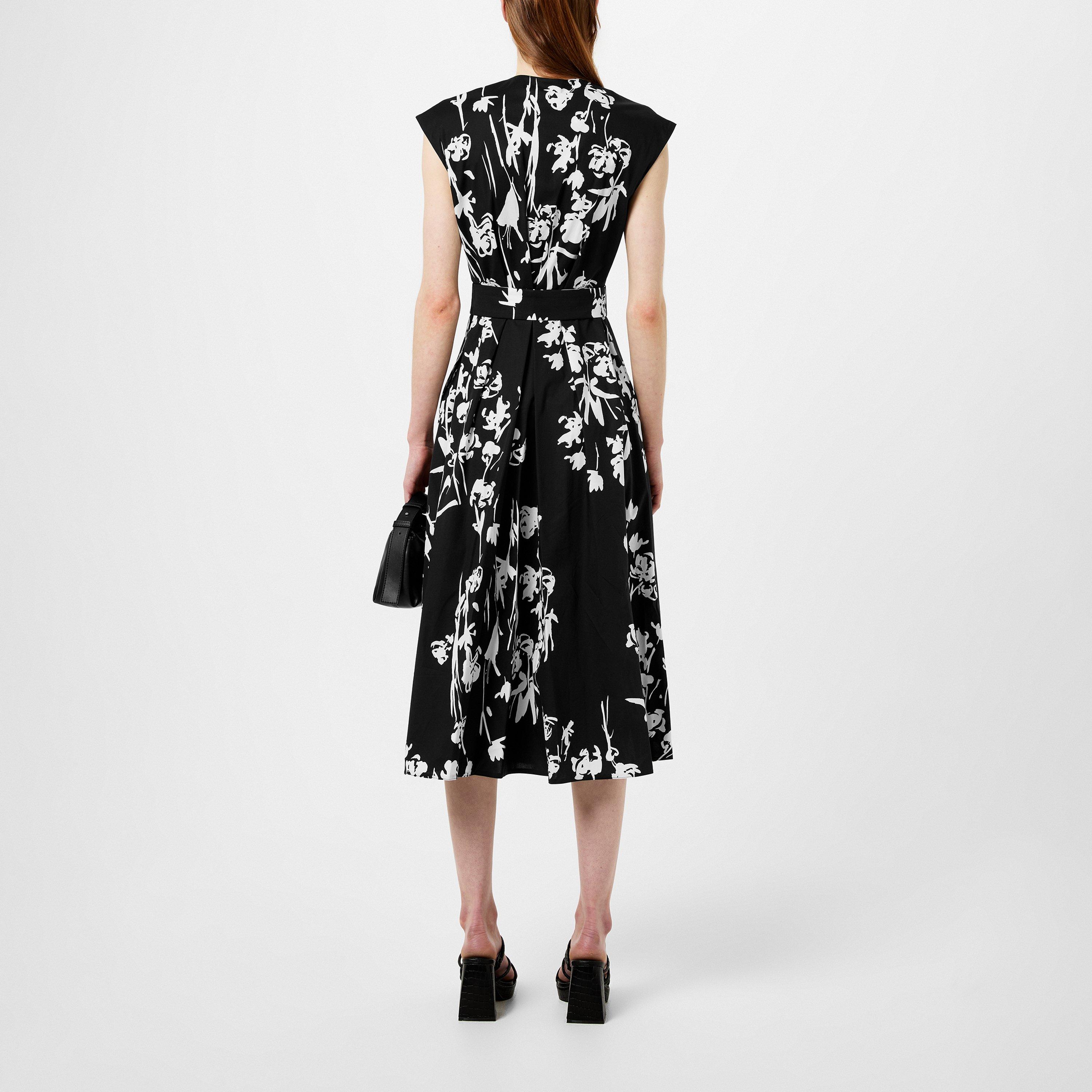 BLACK - Marella - Women's Taxi Wrap Dress - 3