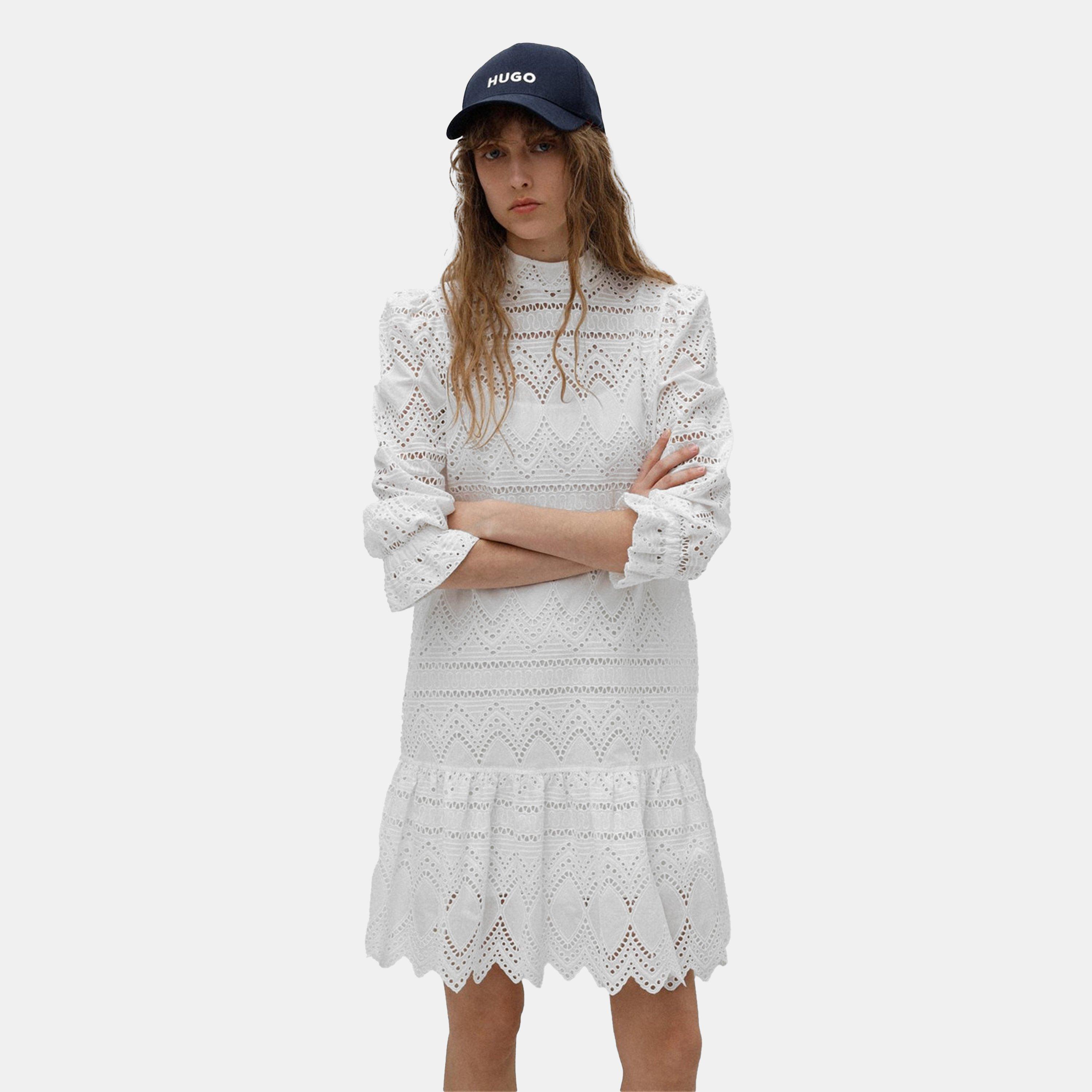 Natural - Hugo - Women's Kalina Midi Dress - 2