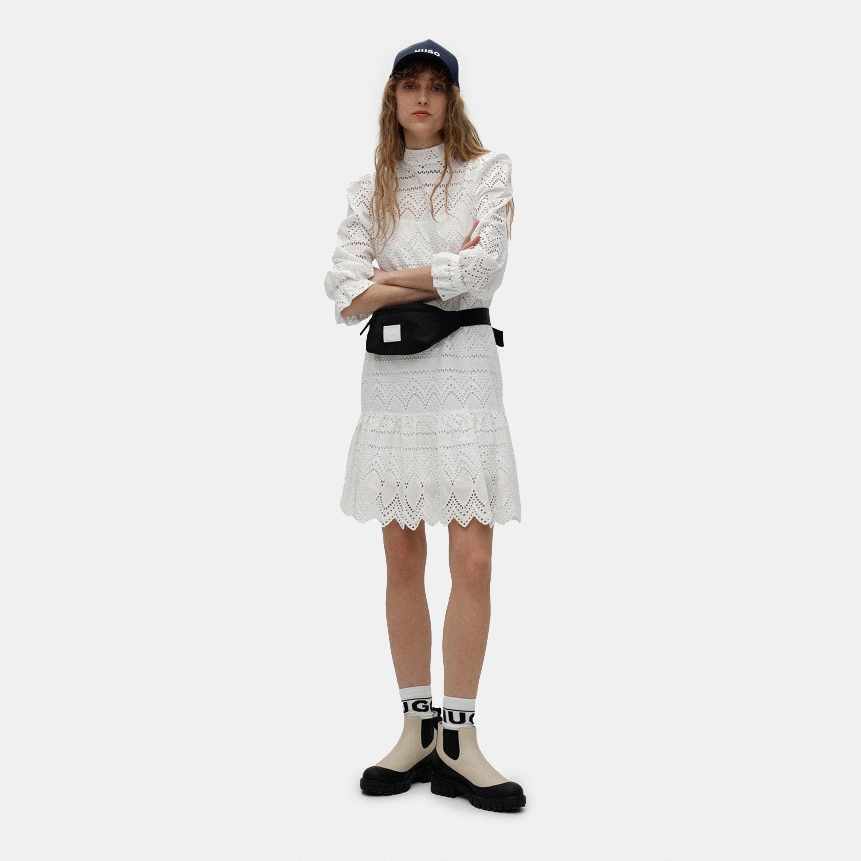 Natural - Hugo - Women's Kalina Midi Dress - 5