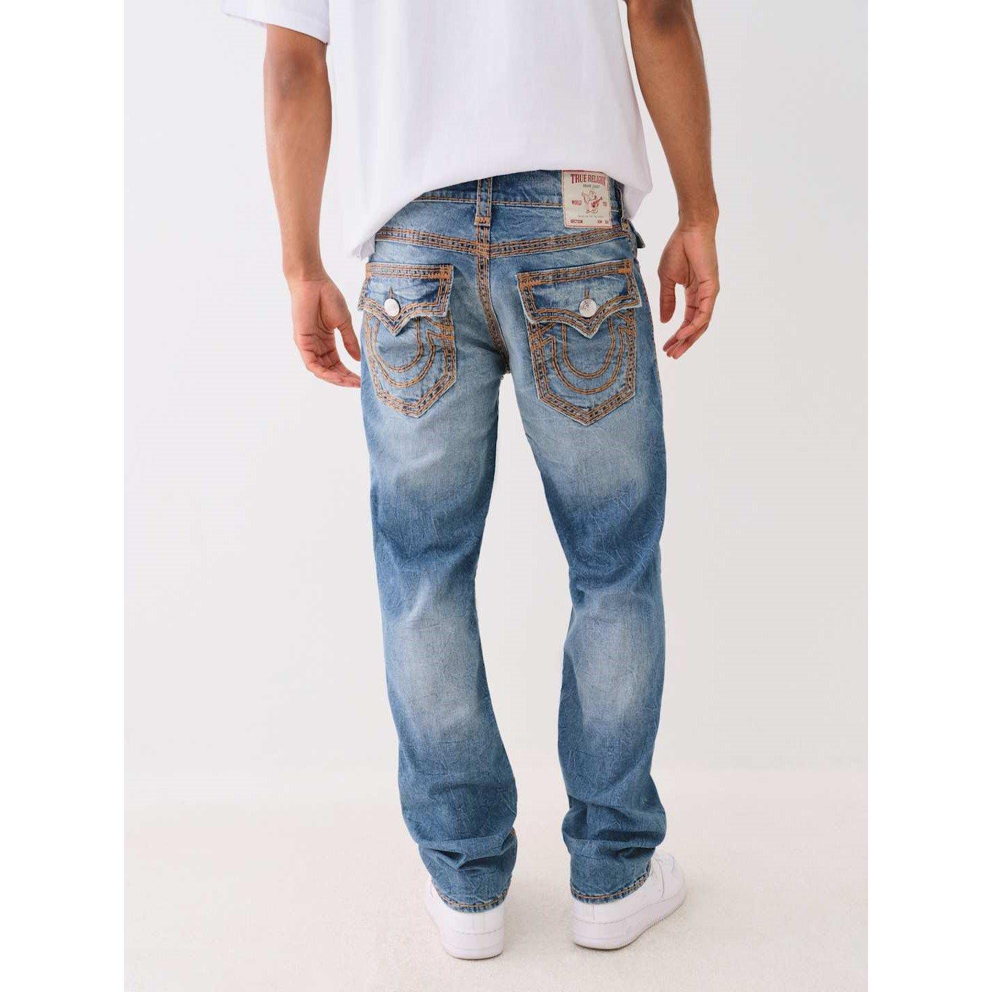 Disrptv Med Wsh - True Religion - Super Q Straight Leg Jeans - 2