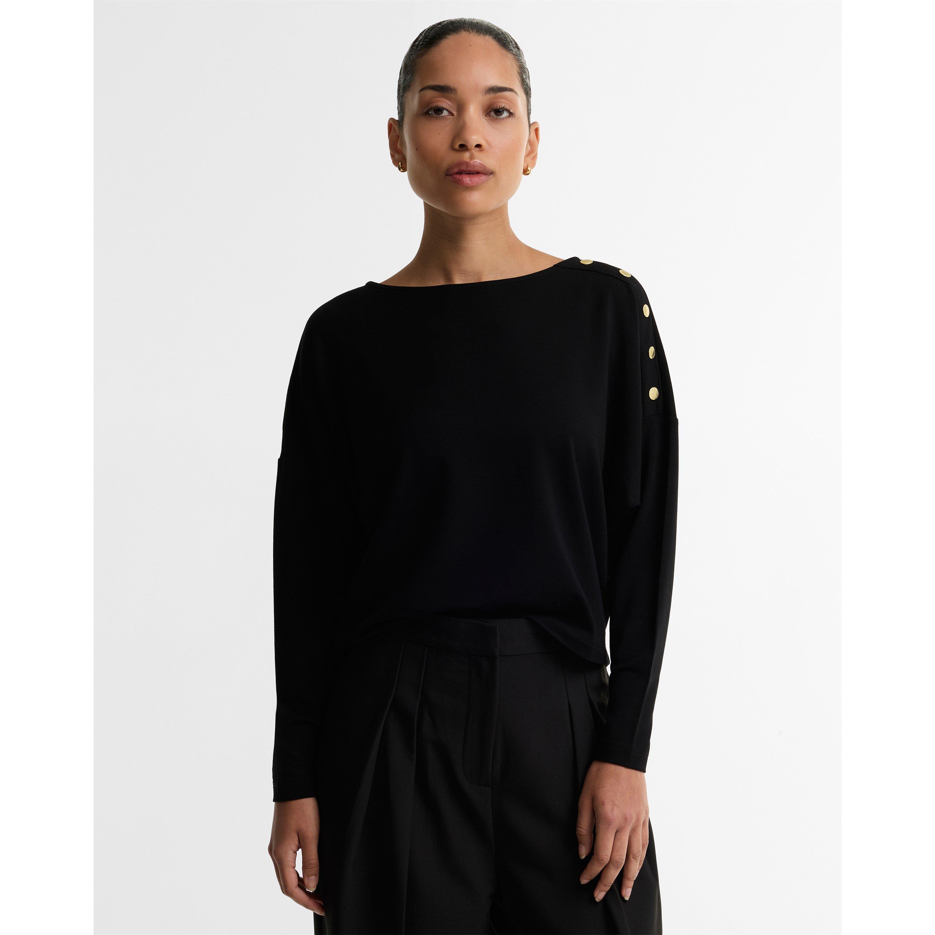 Black - Barbour International - B.Int Cyrus LS Top Ld64 - 3