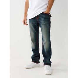 True Religion TR Ricky Straight Jeans Mens