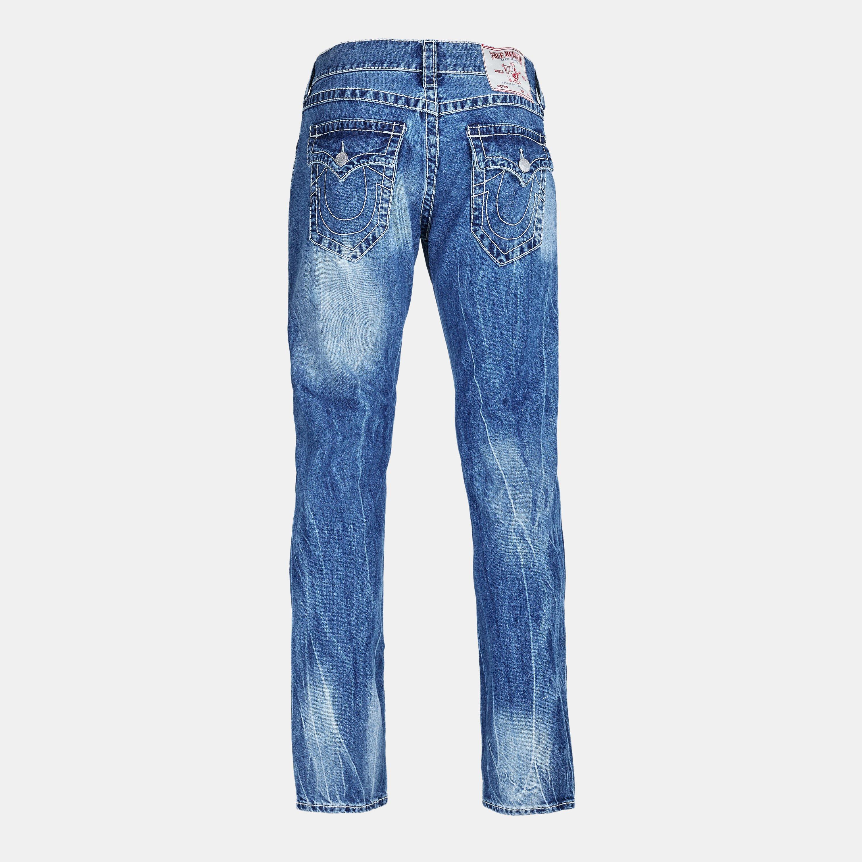 Med Wsh - True Religion - TR Ricky Flap Jeans Mens - 2