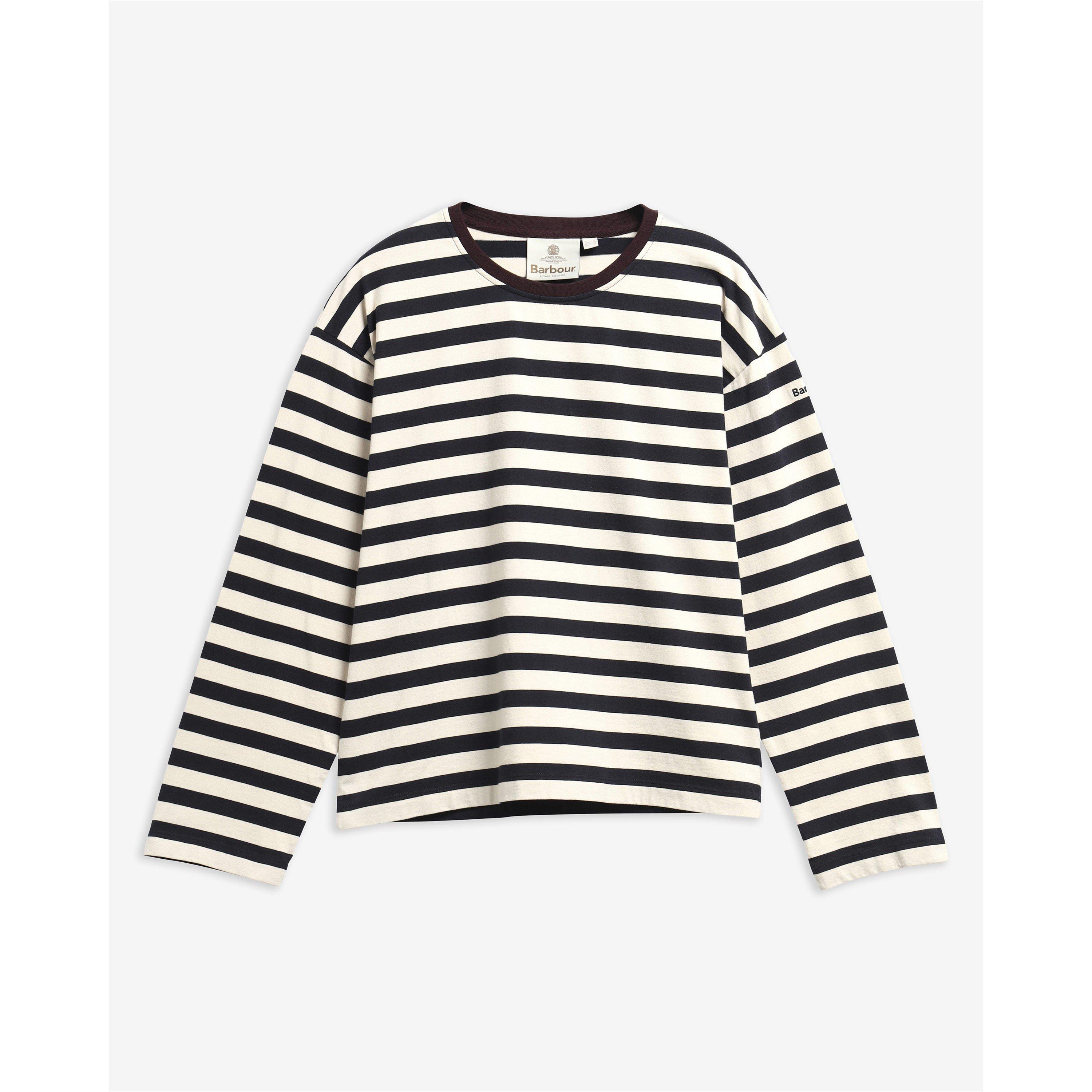 Dark Navy/Birch - Barbour - B.Li Woodhouse LS T Ld64 - 1