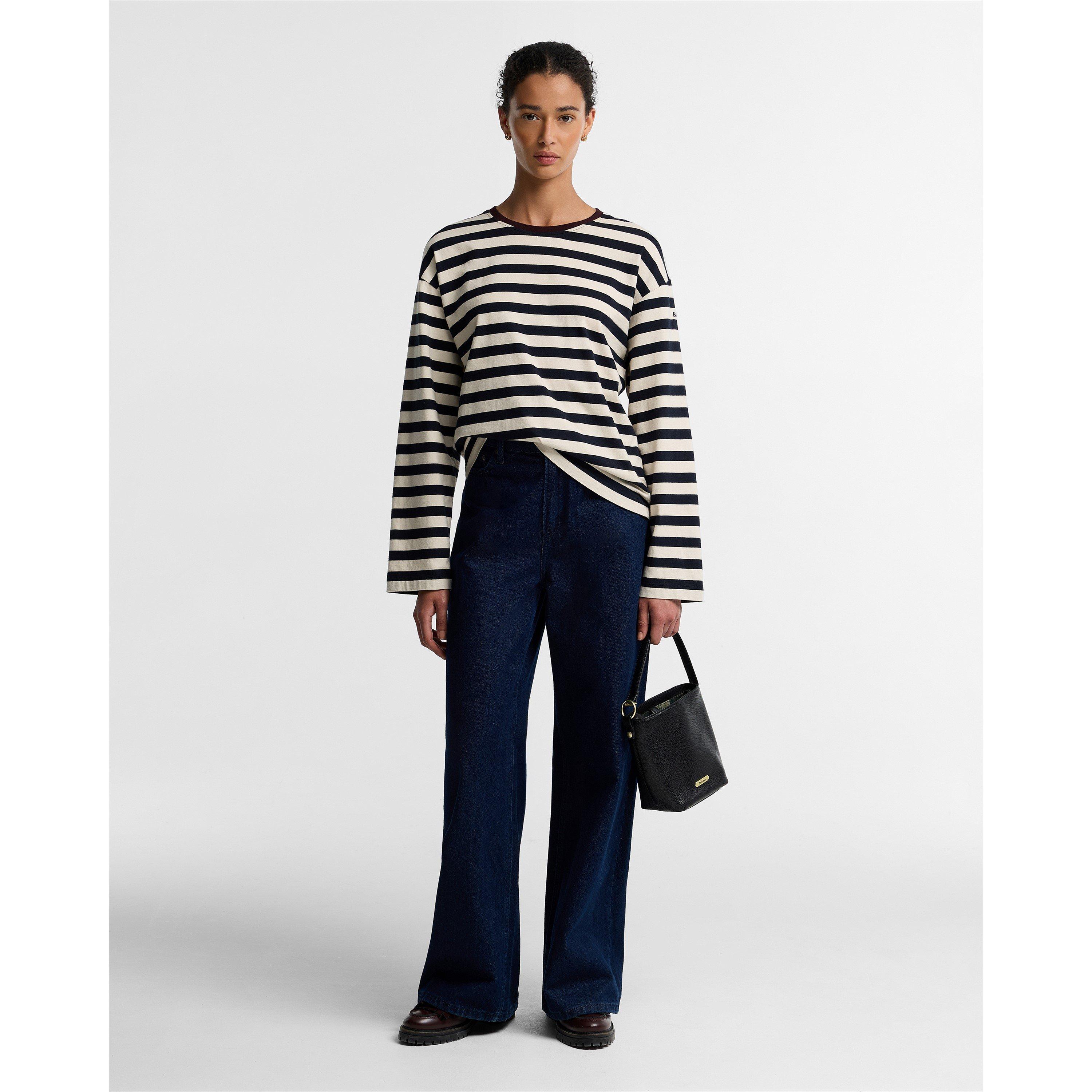 Dark Navy/Birch - Barbour - B.Li Woodhouse LS T Ld64 - 7