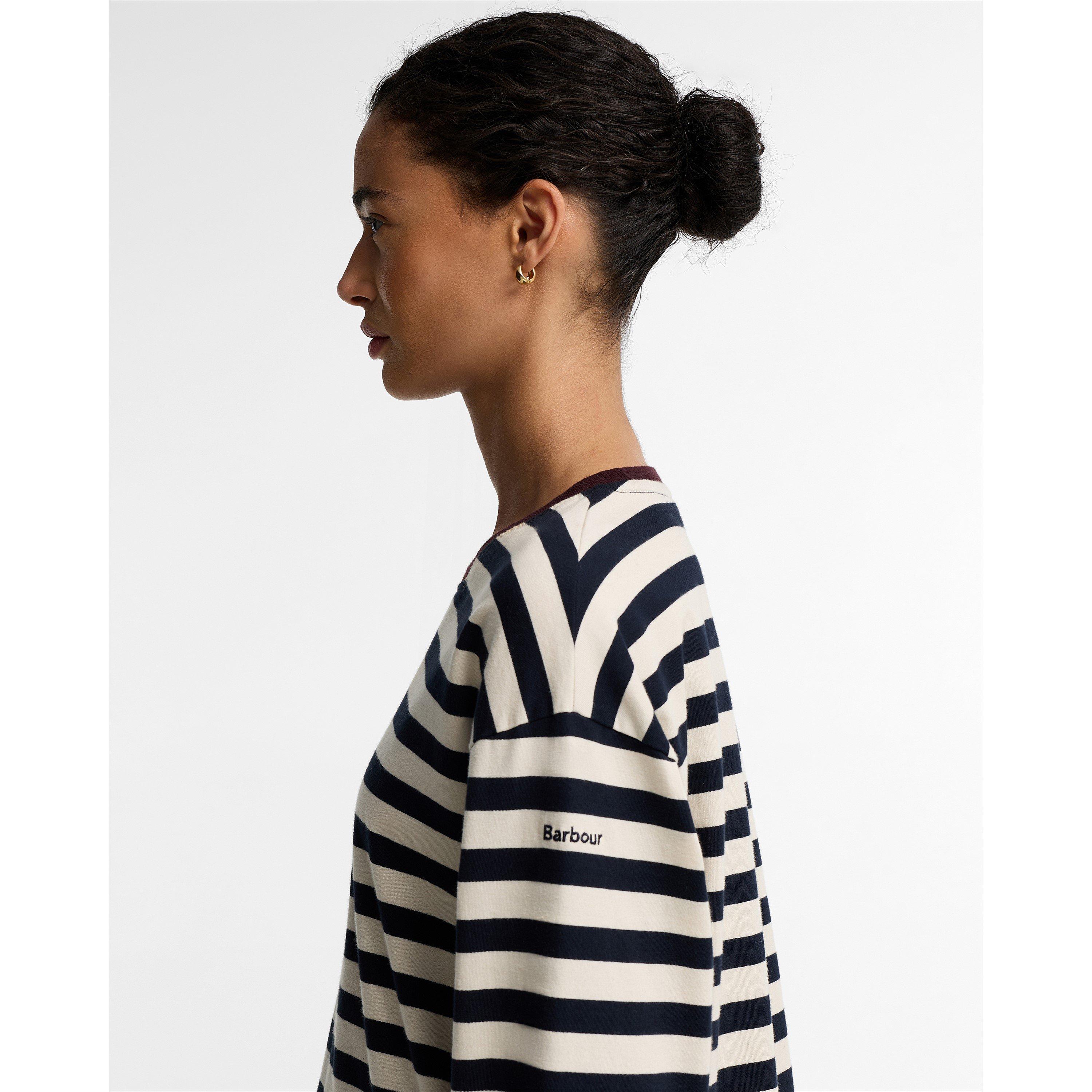 Dark Navy/Birch - Barbour - B.Li Woodhouse LS T Ld64 - 4