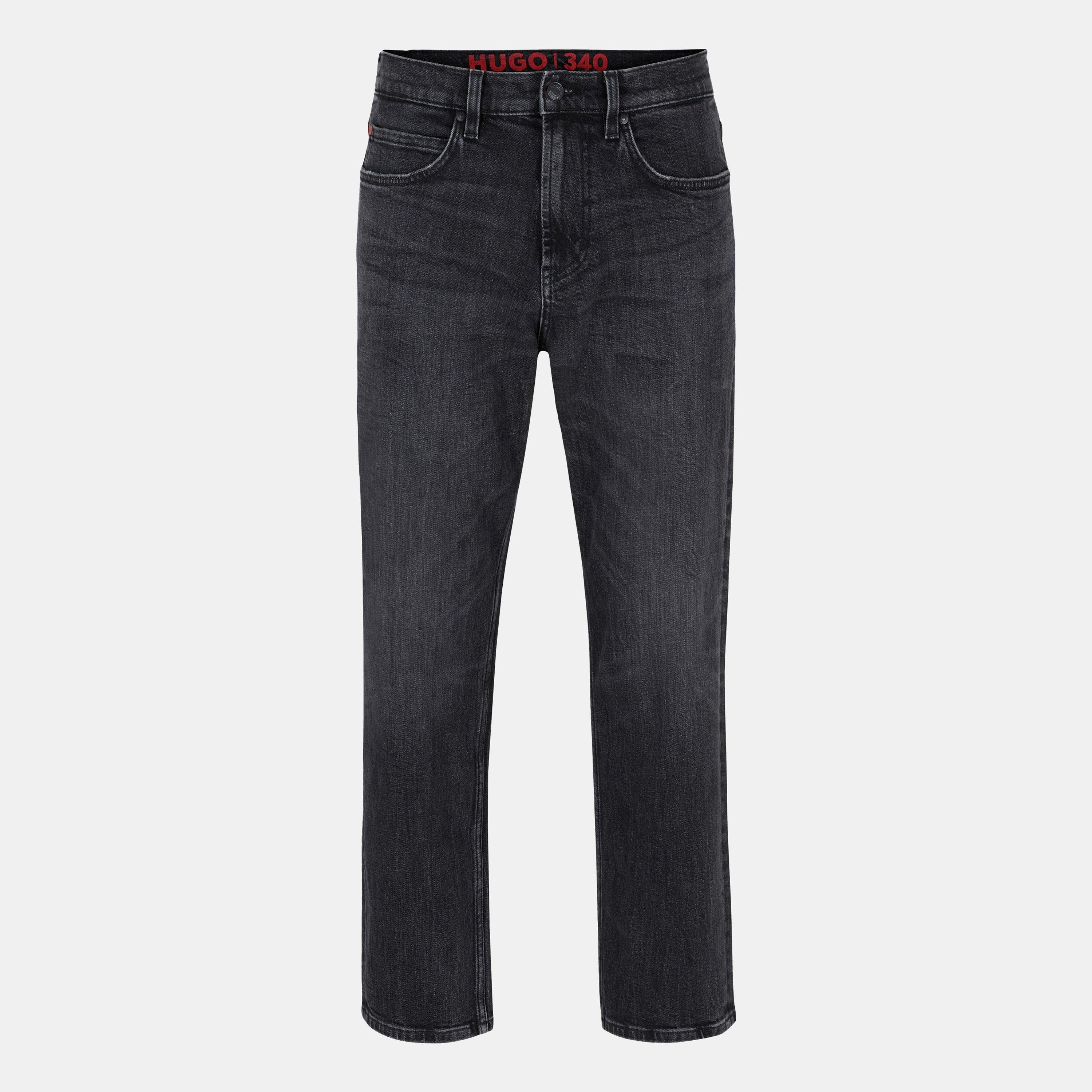 Charcoal - Hugo - Men's Straight Leg Jeans