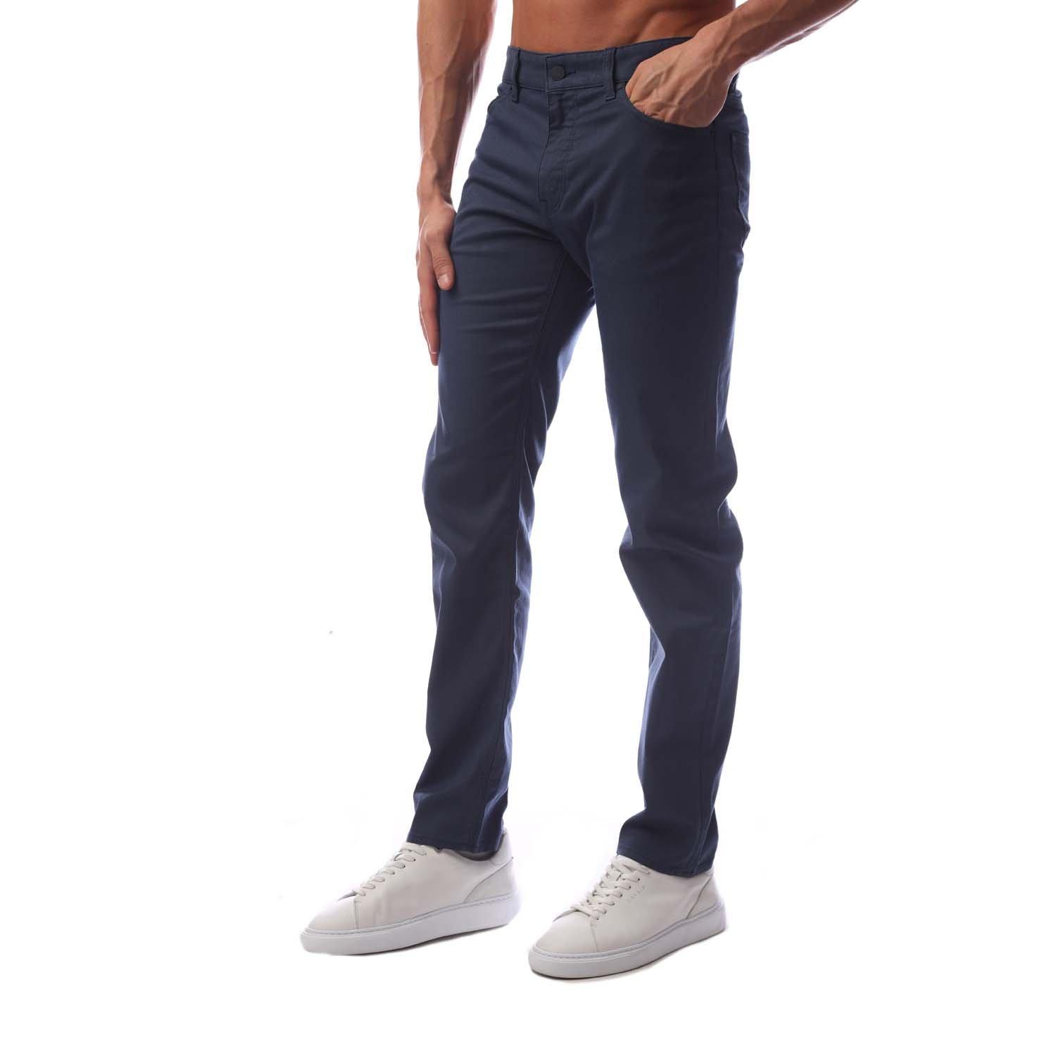 Open Blue - Boss - Men's Maine3 Straight Leg Jeans - 1