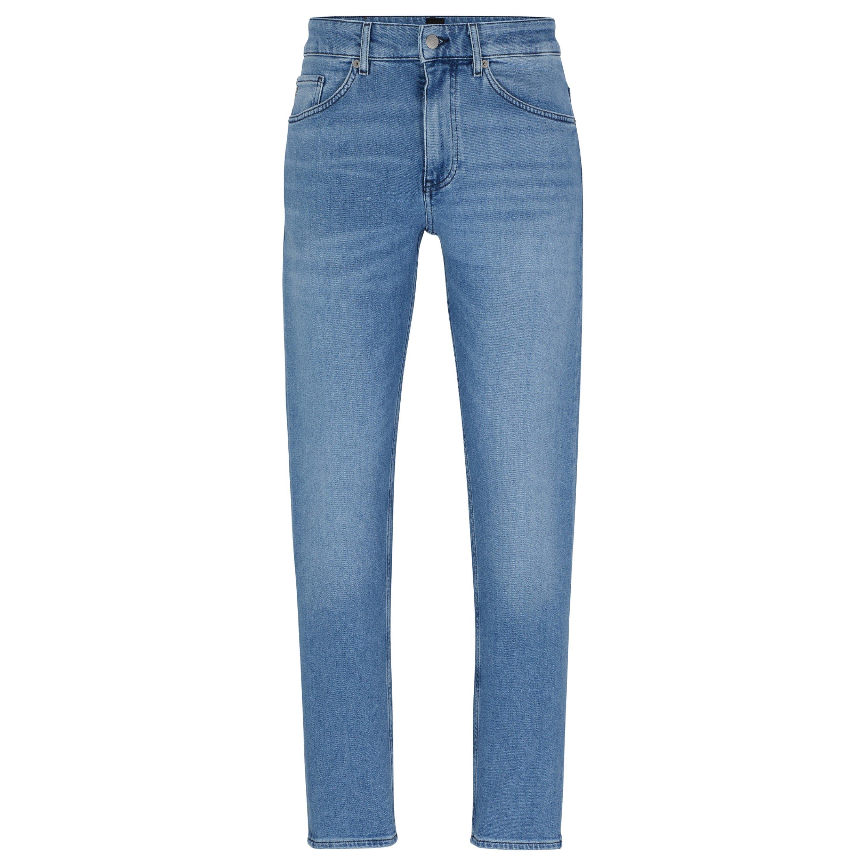 Boss Men's Taber Straight Leg Jeans - Turq/Aqua - 36W XL
