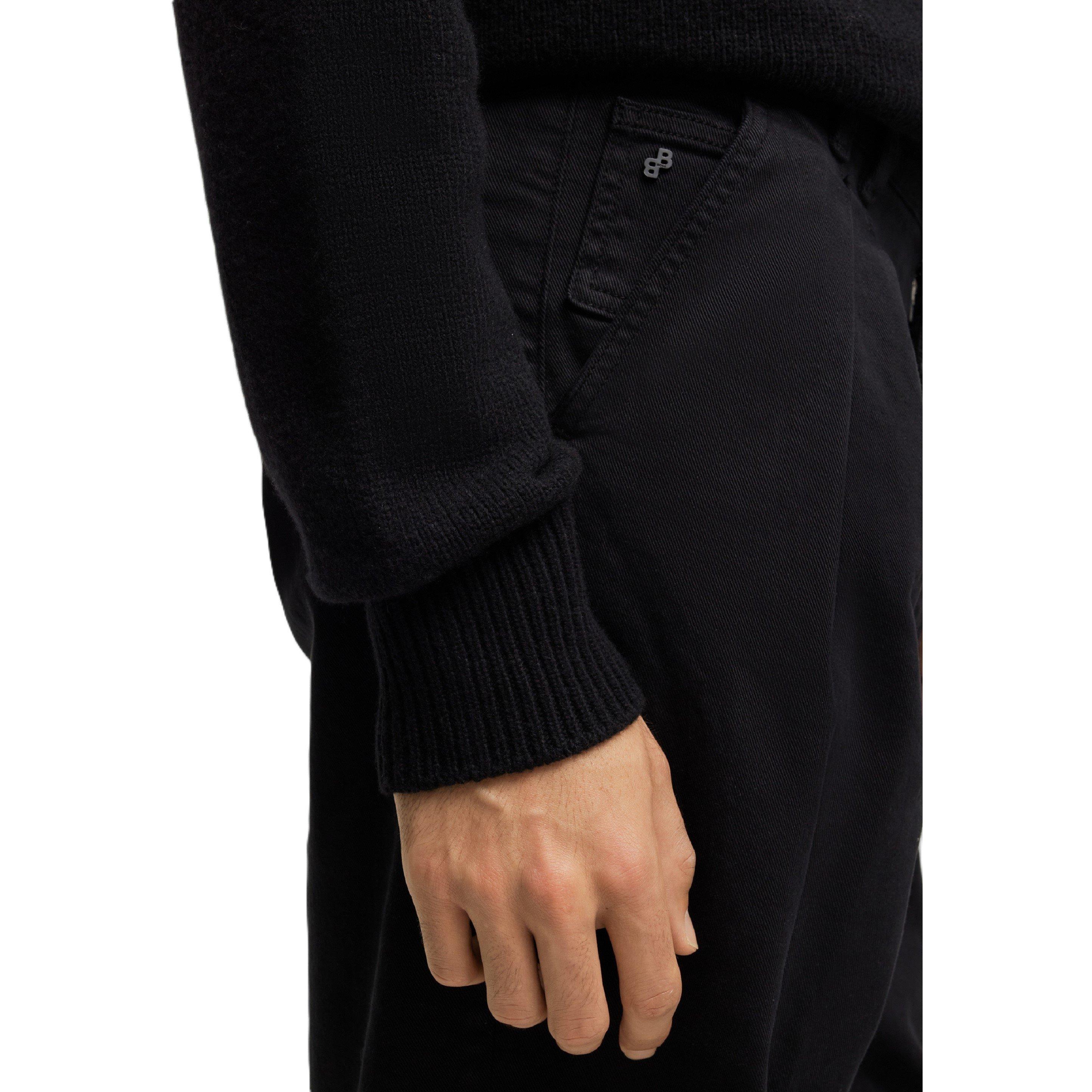 Black - Boss - Men's Tulsa Straight Leg Jeans - 3