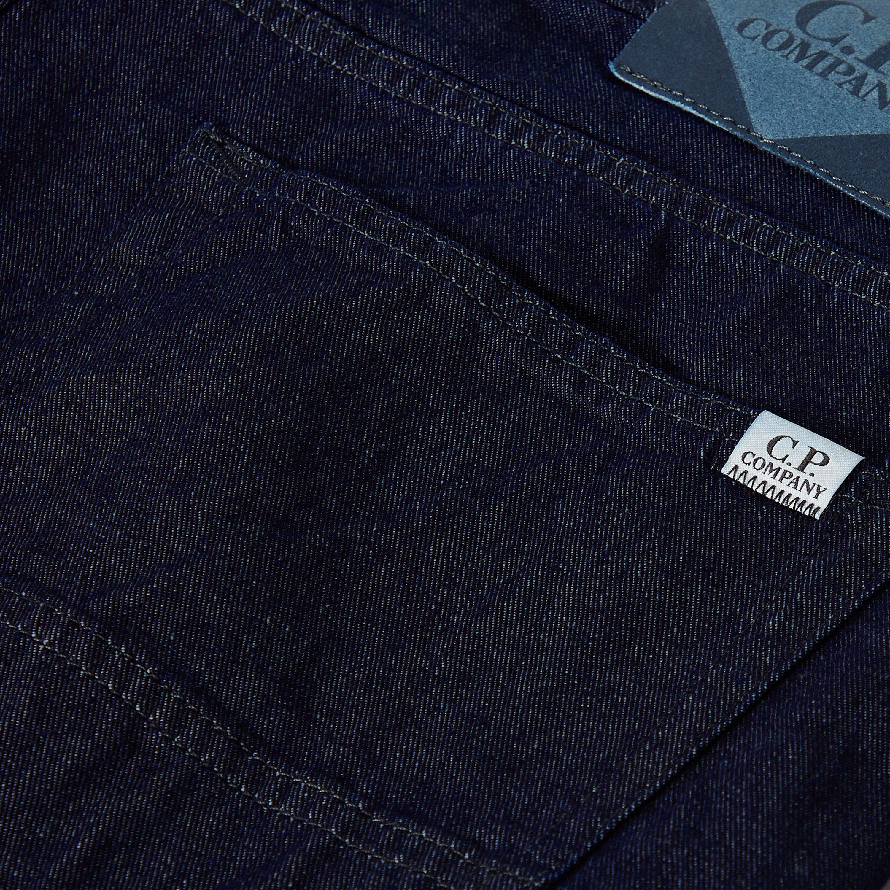 Denim Wash D08 - CP Company - Mens 5-Pocket Jeans - 5