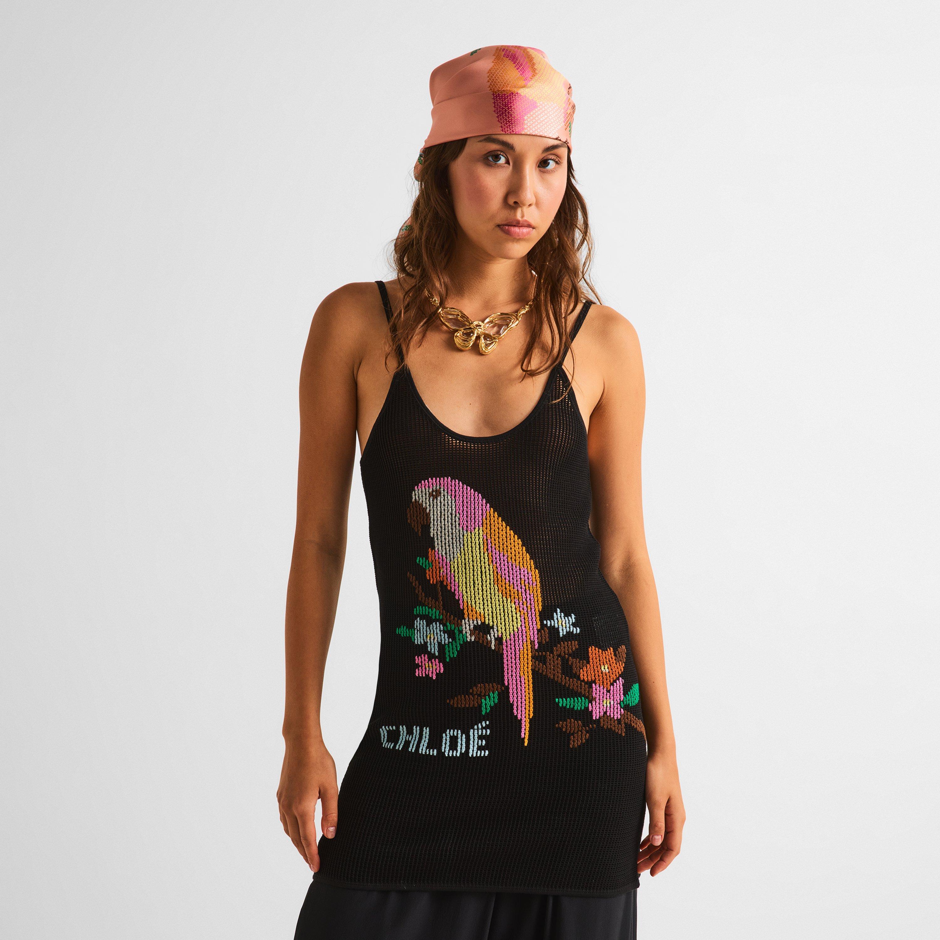 Black - Chloe - Women's MR06 Woven Cami Vest - 3