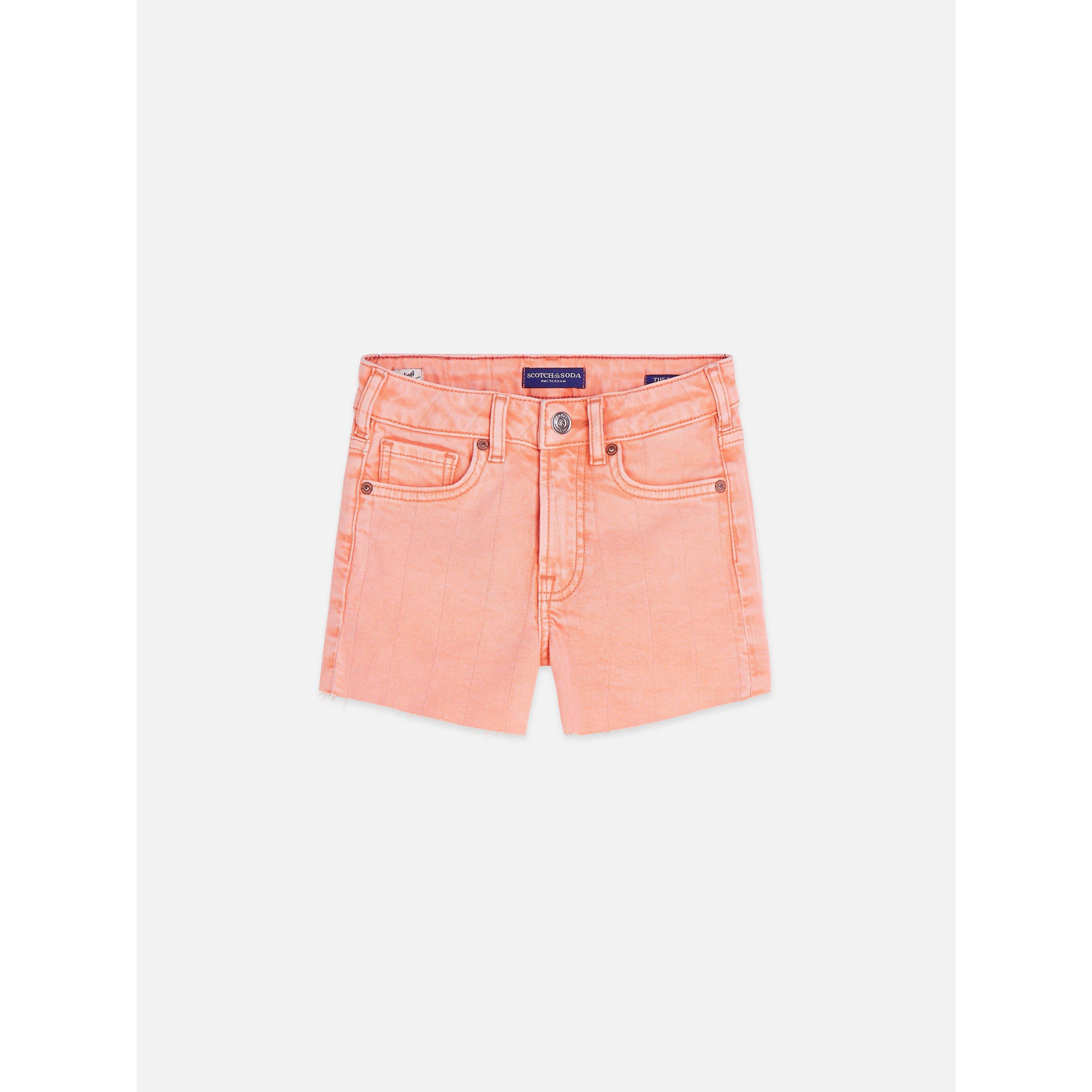 Scotch and Soda Kids' Denim Shorts - Papaya Punch - 12 Years