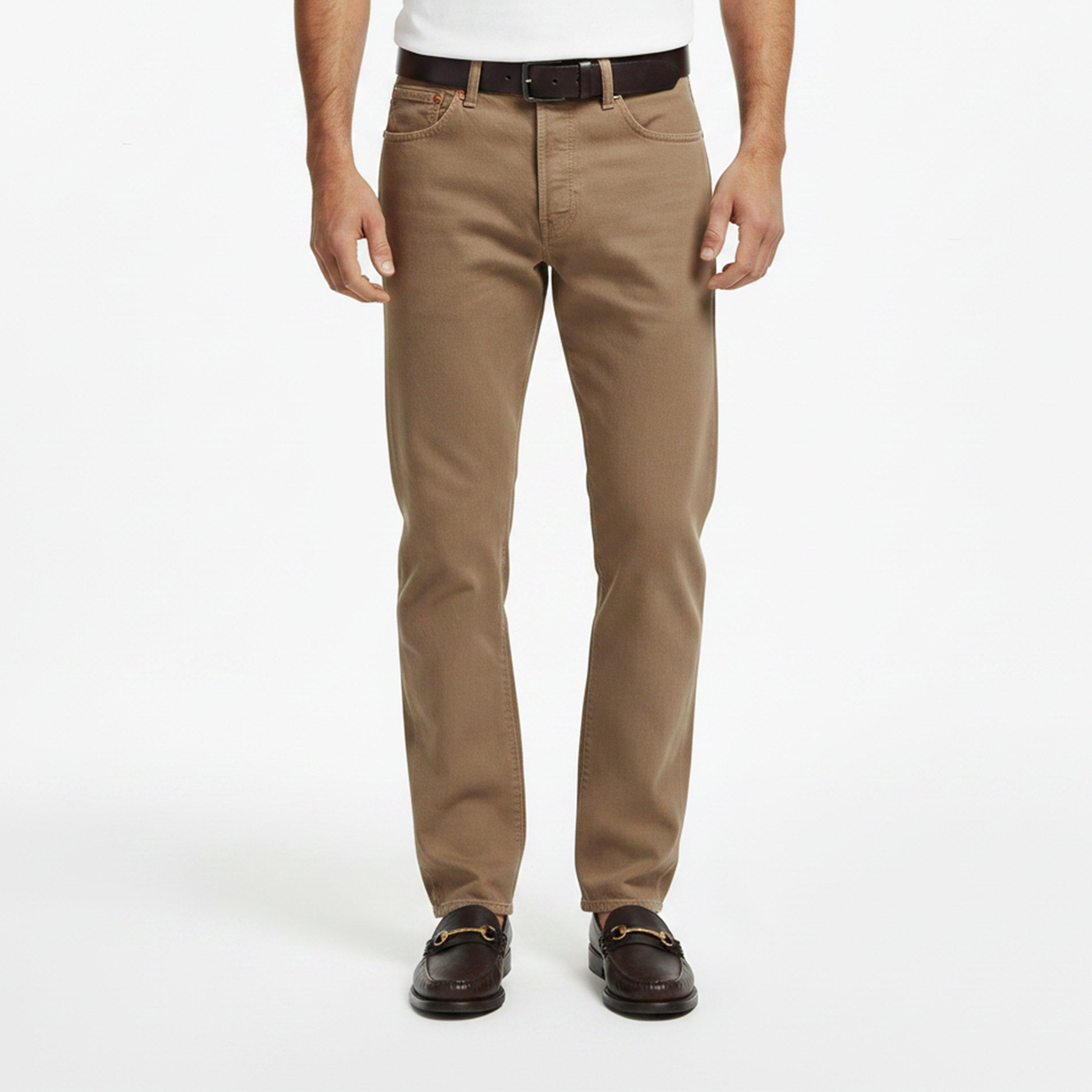 All Beige Gd Pt - Levis - Men's Levisoriginal Lean Machine Straight Leg Jeans - 3