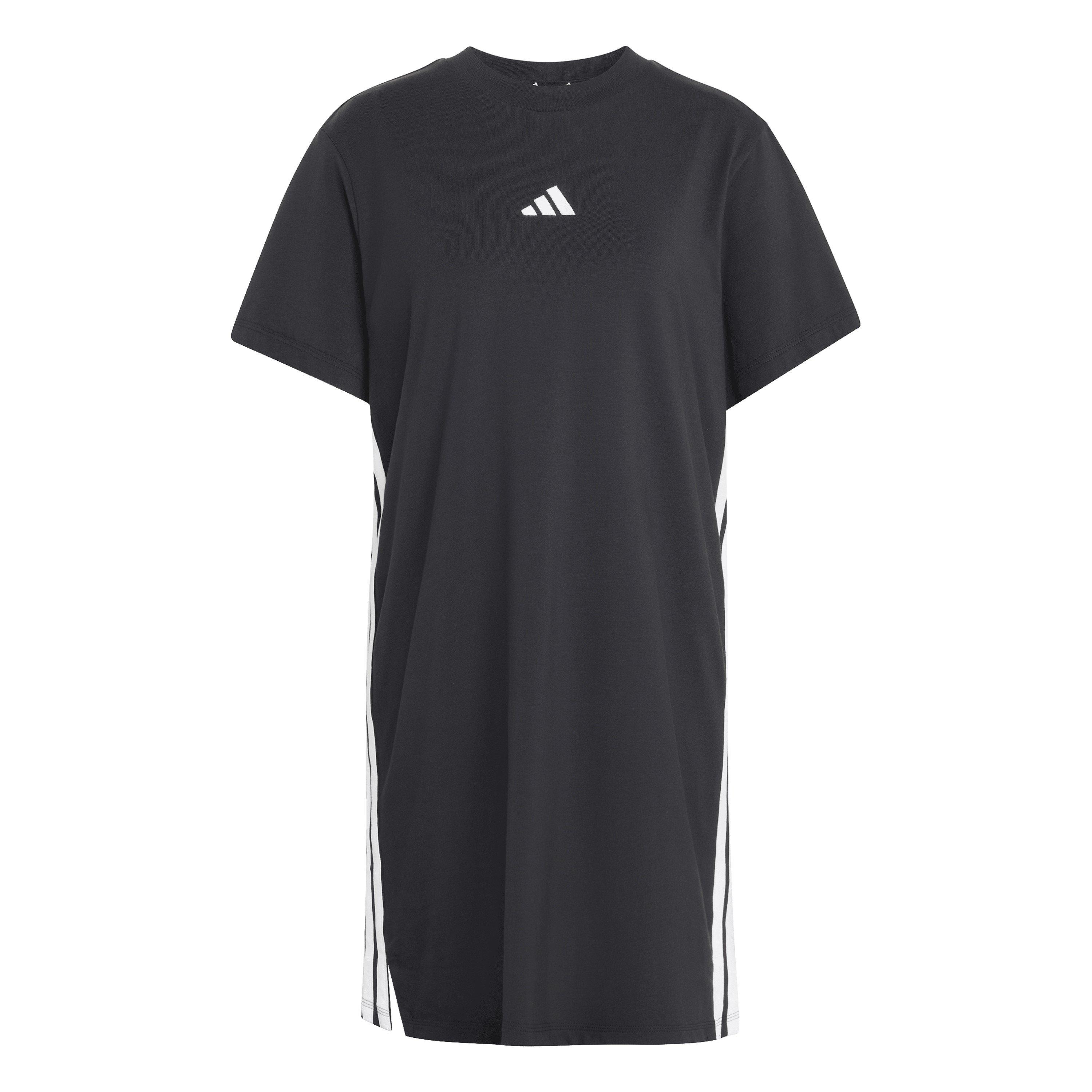 Black/White - adidas - Short Sleeve Dress Shirt - 1