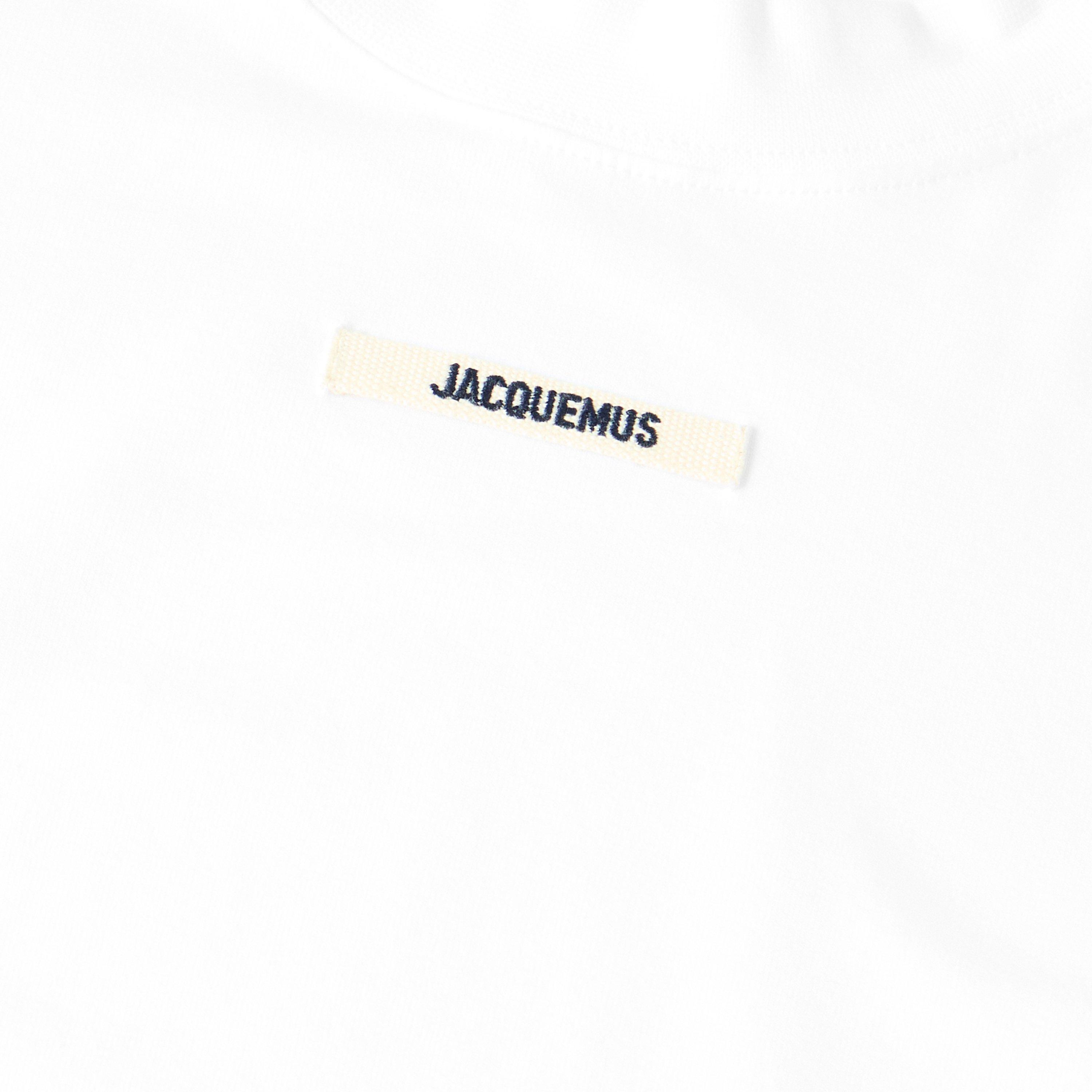 White - Jacquemus - Women's Jacquard Logo Long Sleeve T-Shirt - 5